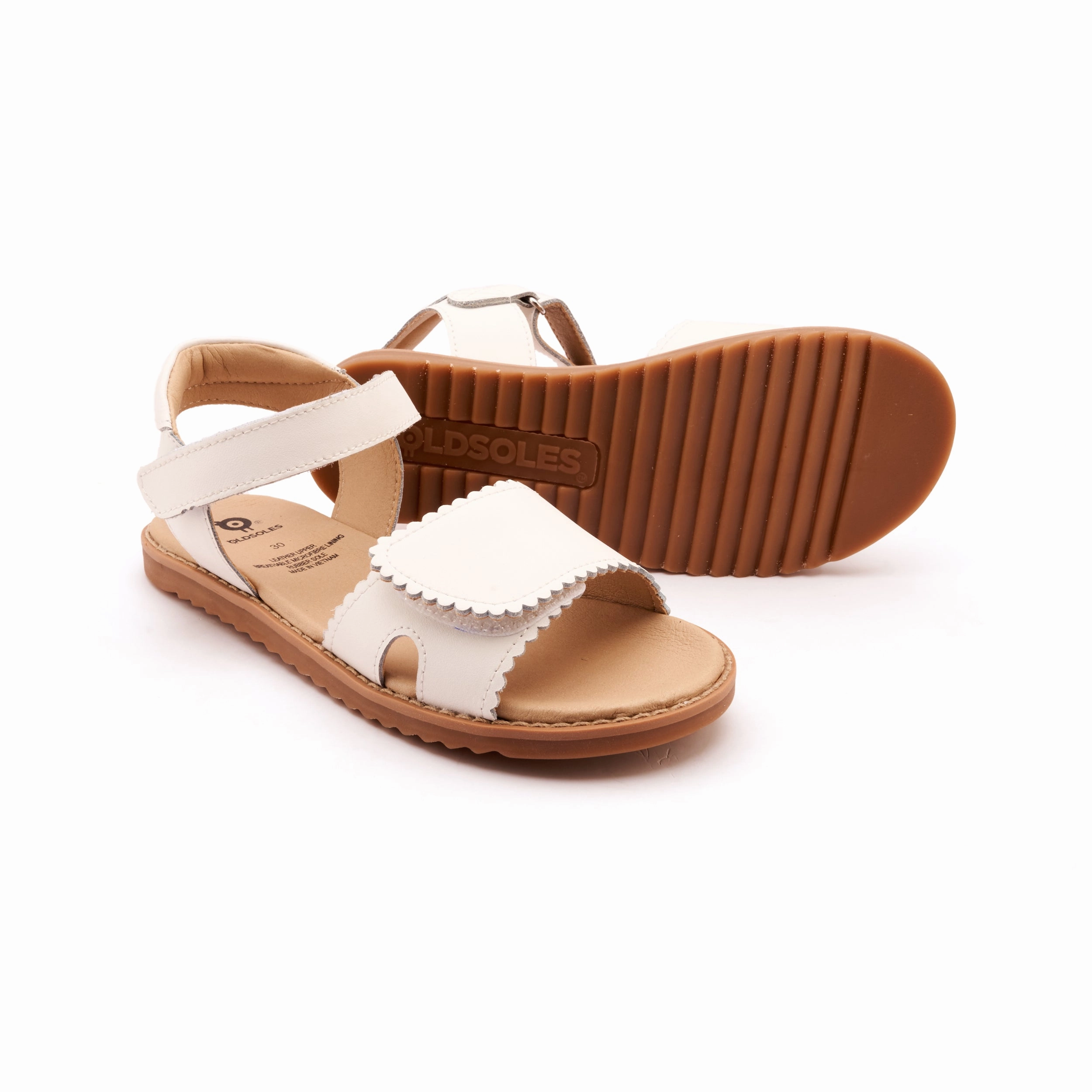 Vegan Material Construction Exclusive chic 7044 Ripple Sandy