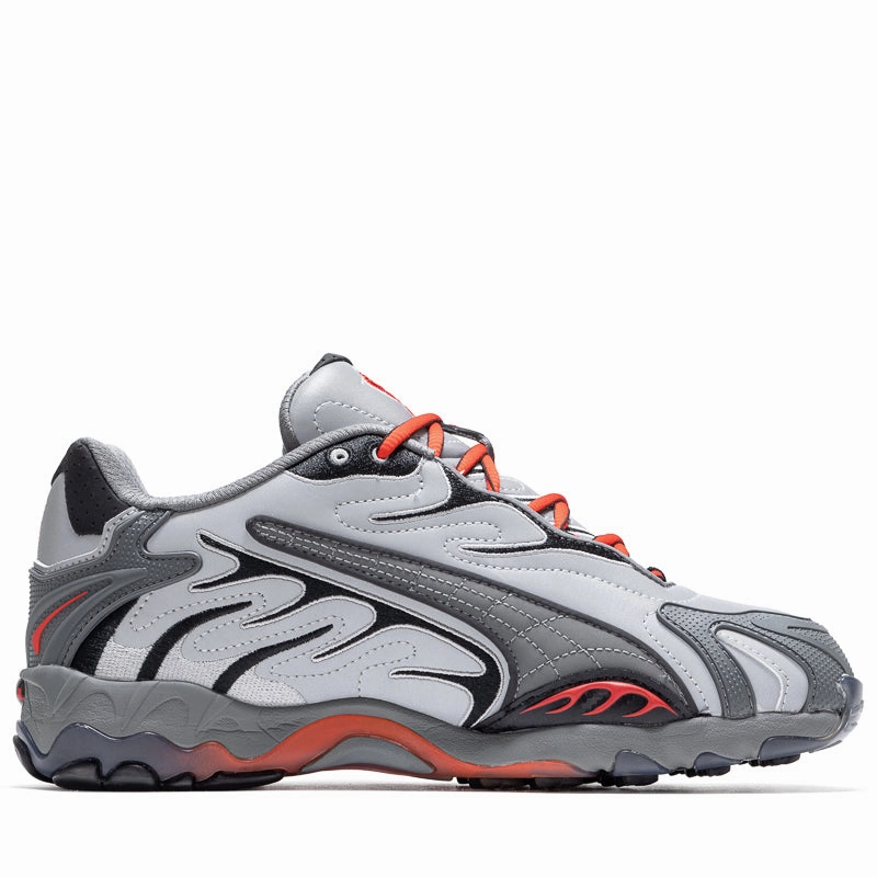 A$AP Rocky x Puma Inhale Reflective - Team Silver/Flat Medium Gray Rugged Design Quick Drying