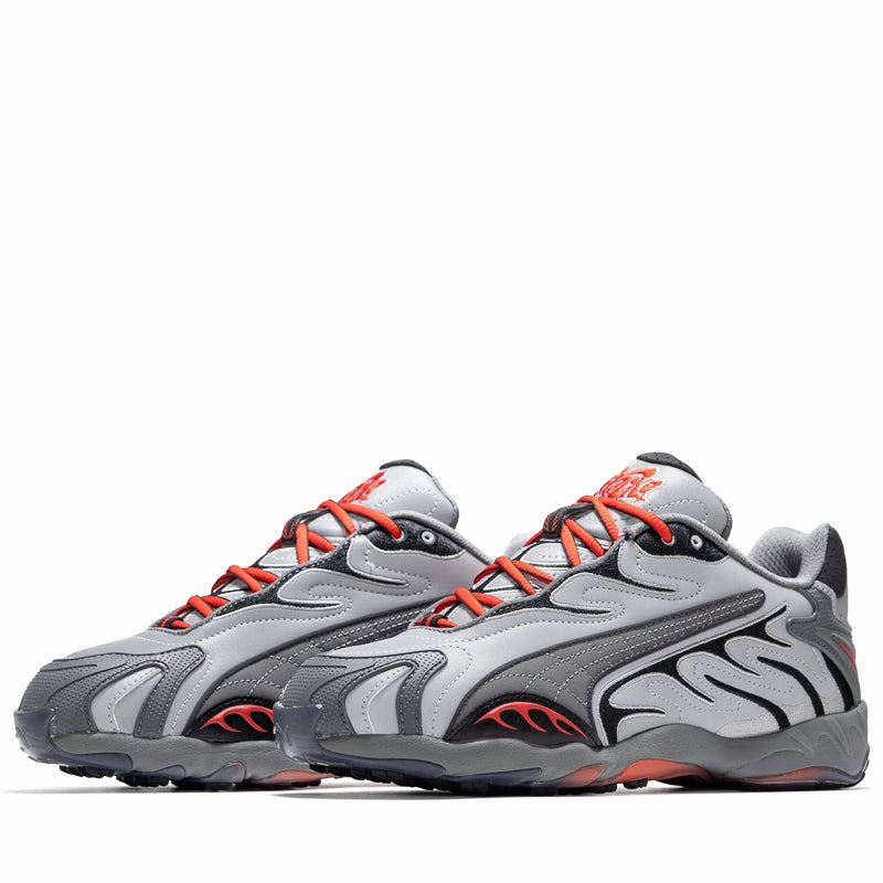 A$AP Rocky x Puma Inhale Reflective - Team Silver/Flat Medium Gray Urban Commute Canvas Lite