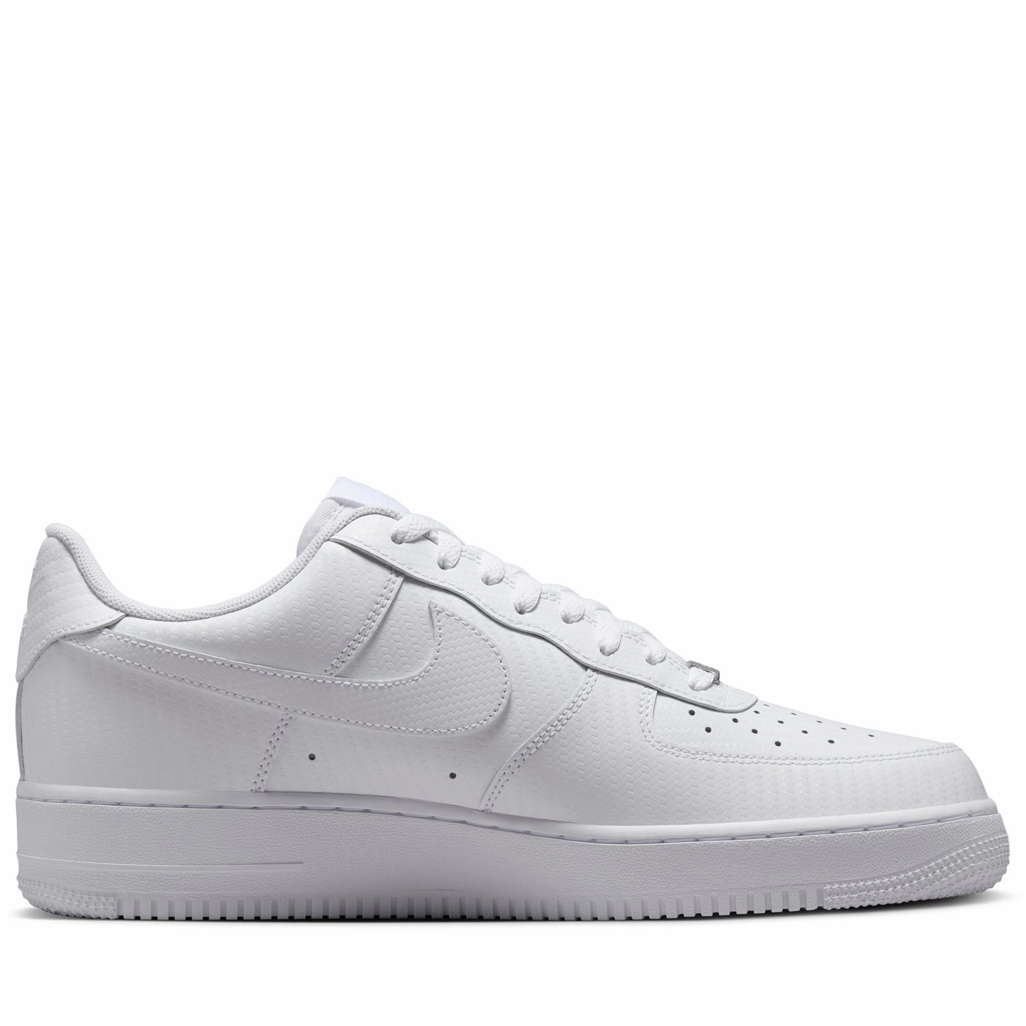 Nike Air Force 1 '07 'Carbon Fiber' - White/White Anti Odor Stylish Explorer All Weather Snow Trekker