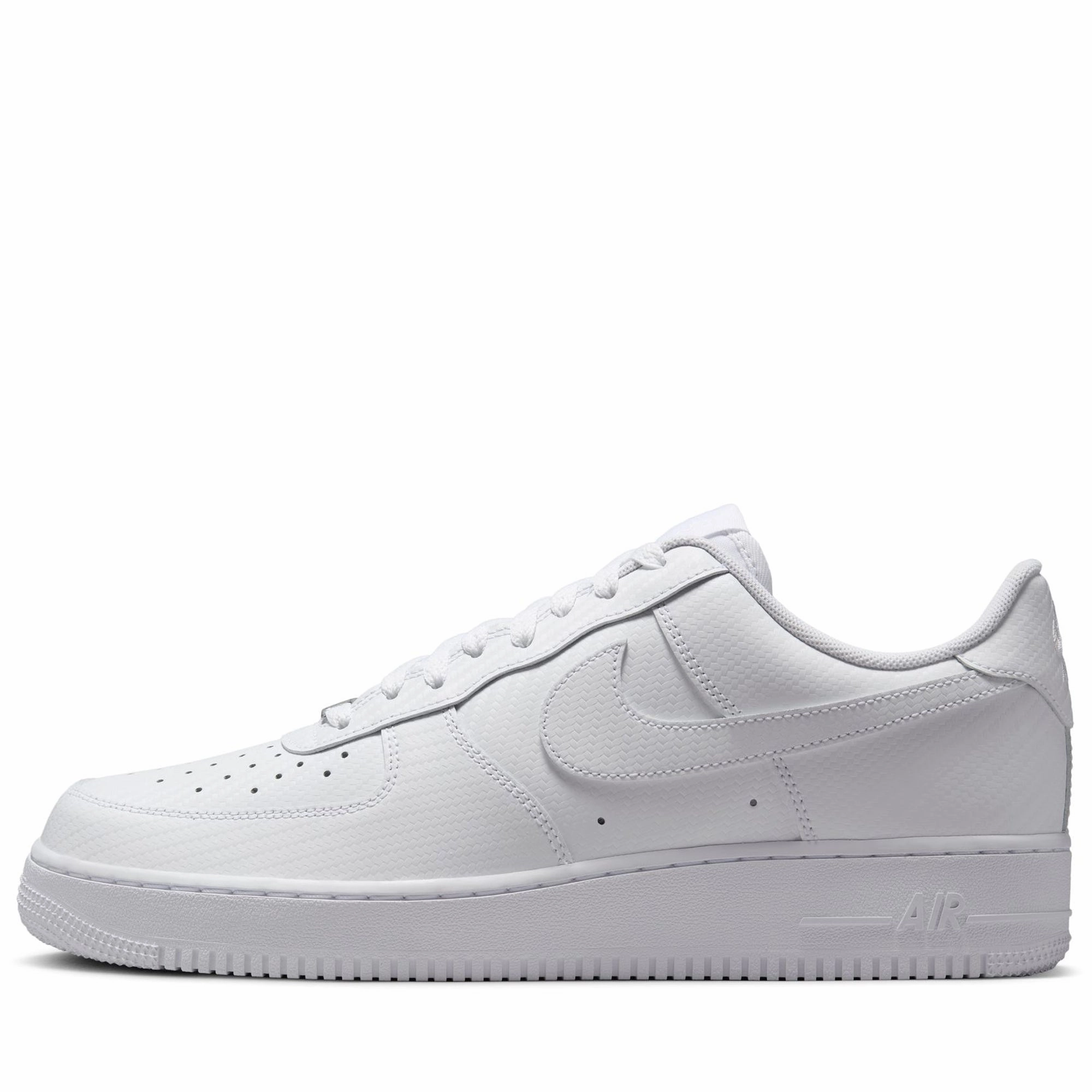 Nike Air Force 1 '07 'Carbon Fiber' - White/White Easy Clean