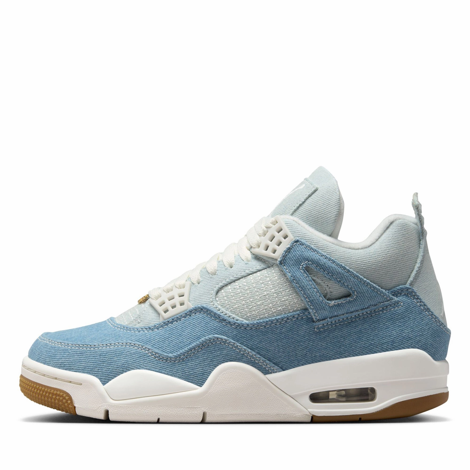 Women's Air Jordan 4 Retro Tex 'Worn Blue' - Sail/Denim Insulated Stylish Explorer Minimal Aesthetic