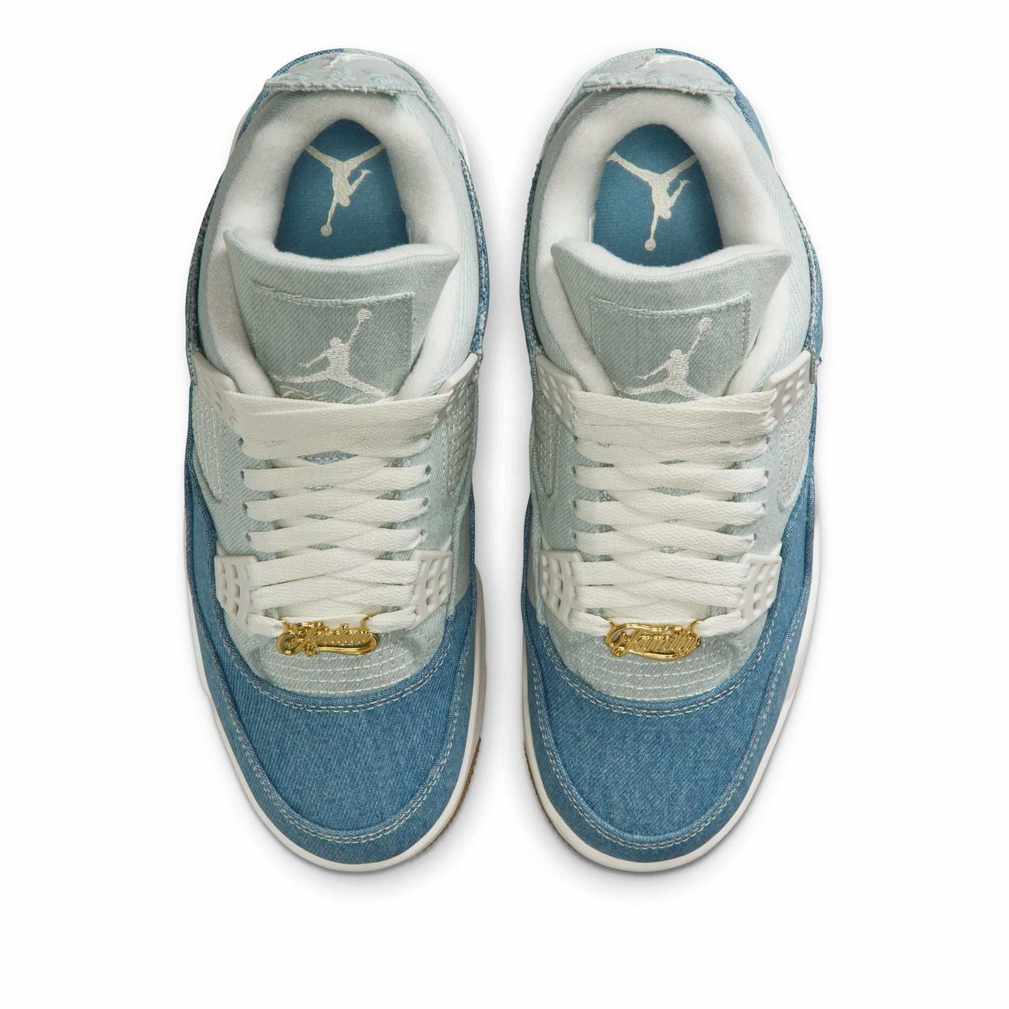 Stable Support Remote Hiking Animal Spot Women's Air Jordan 4 Retro Tex 'Worn Blue' - Sail/Denim