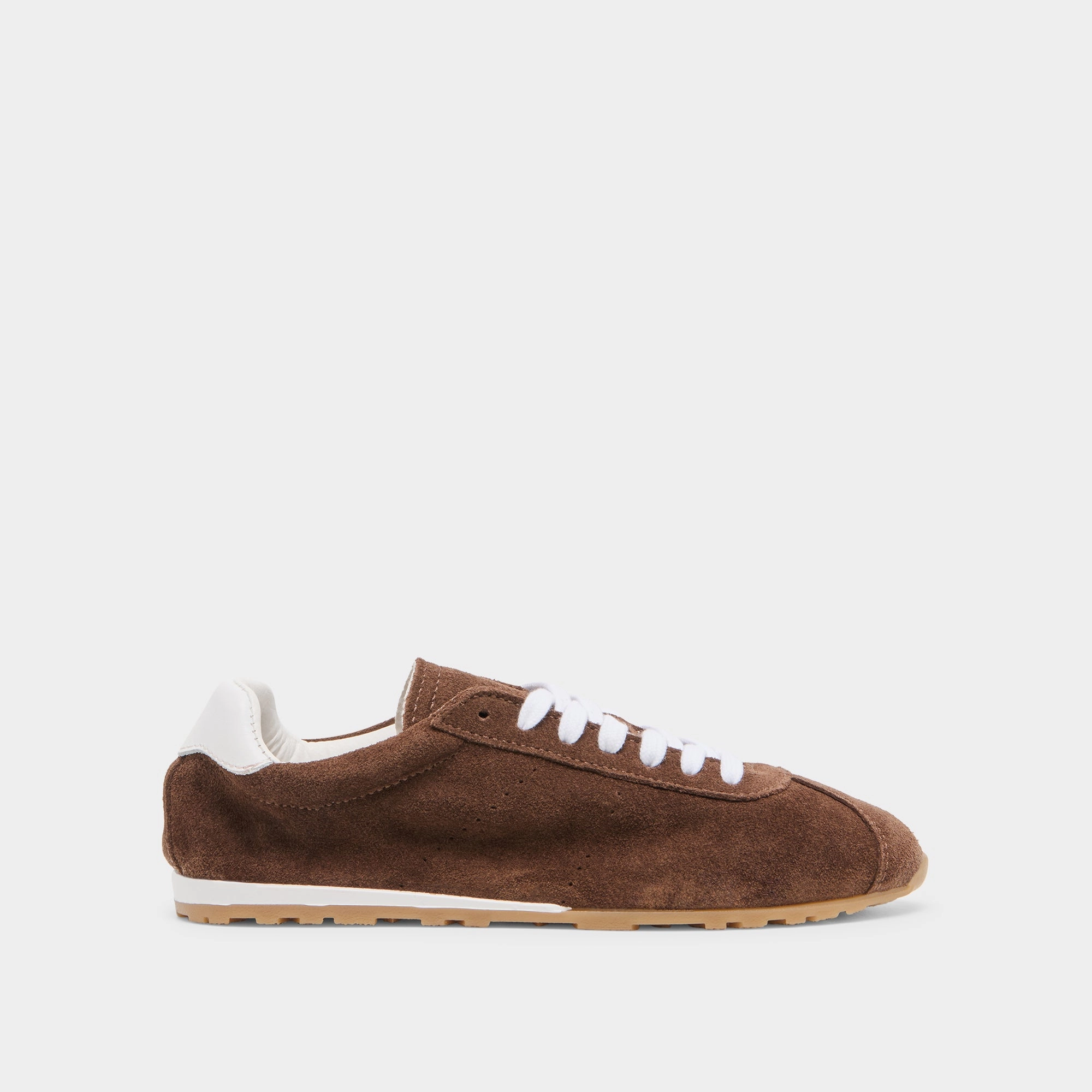 SERINA SNEAKERS DK BROWN SUEDE Energy return sole