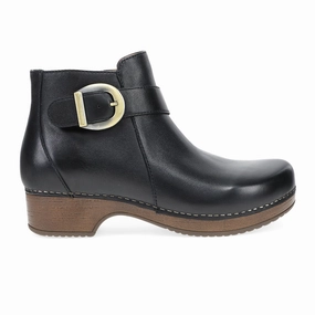 Dansko Brennan Ankle Boot (Women) - Black Calf Quality Design Night Out