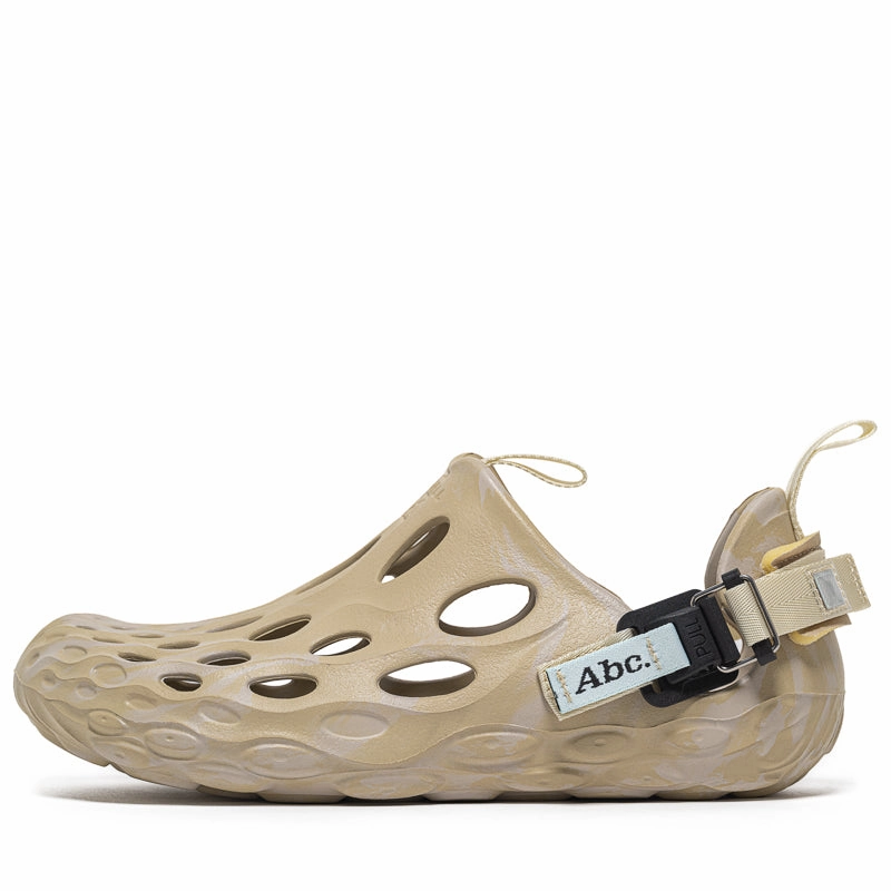Fast Step Grippy Outsole River Crossing Advisory Board Crystals x Merrell 1TRL Hydro Moc Strap SE - Khaki