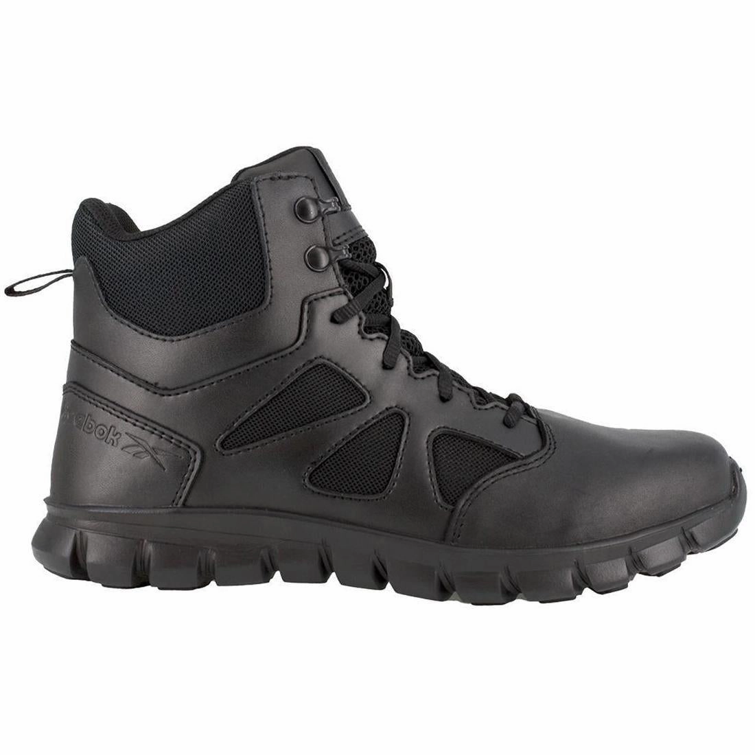 Women's Sublite Cushion 6 Inch Soft-Toe Tactical Boot Black waterproof leather Reliable flair