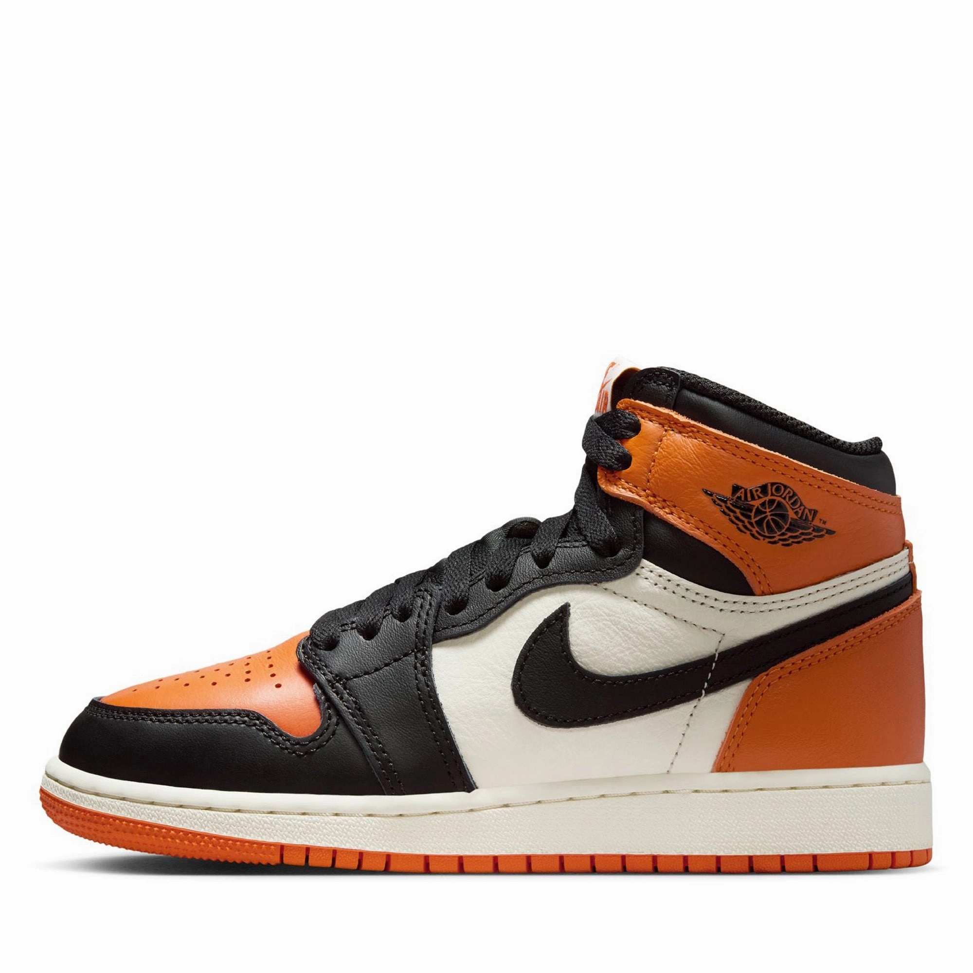 Stabilizing Outrigger Air Jordan 1 High OG 'Shattered Backboard' (GS) - Black/Starfish