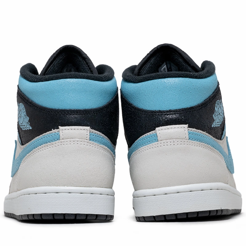 Breathable Weekend Wanderer Air Jordan 1 Mid SE - Summit White/Blue Chill