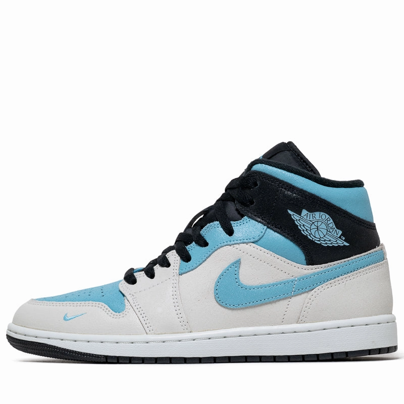 Multi Density Midsole Air Jordan 1 Mid SE - Summit White/Blue Chill