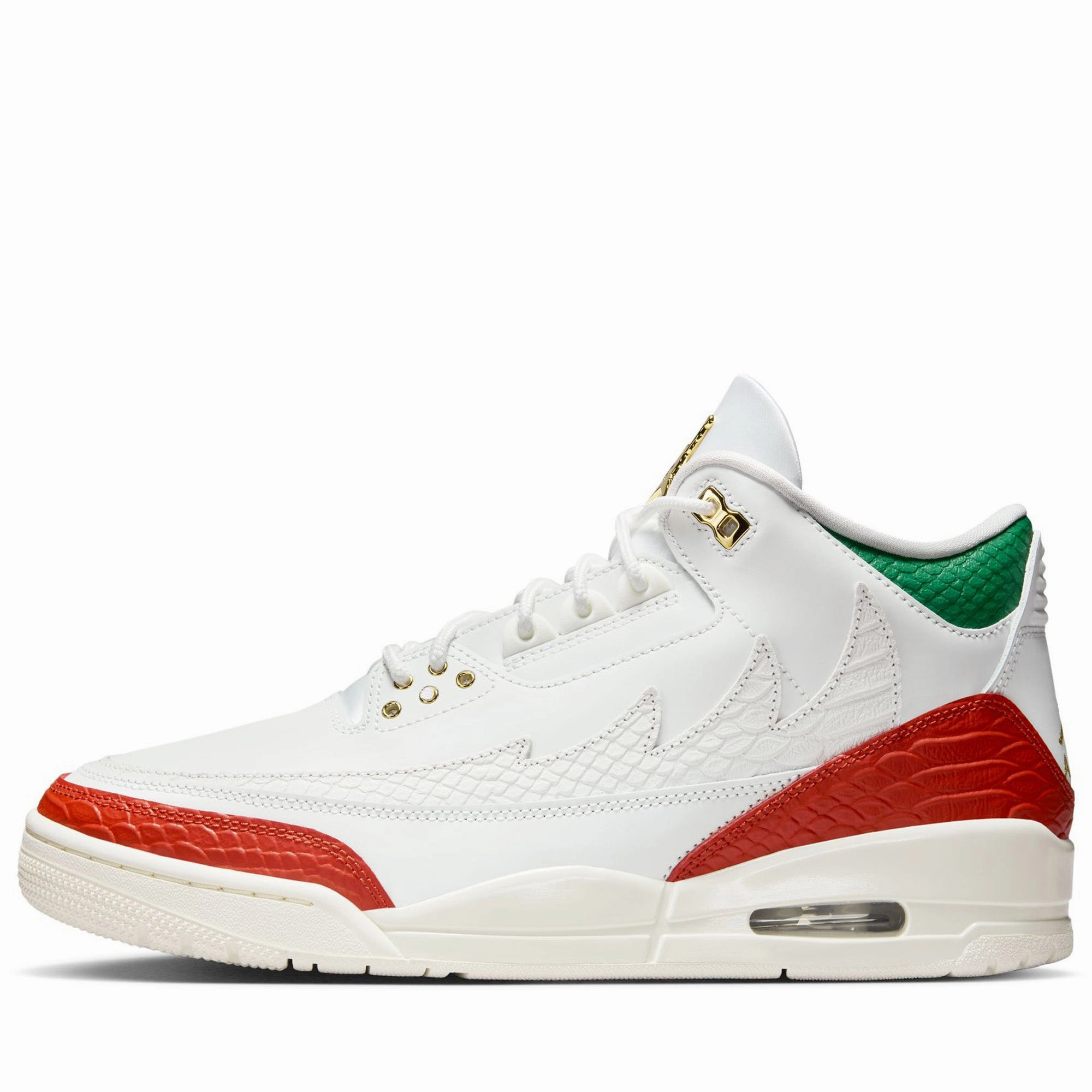 Roll Bar Stabilizer Beach Walk Air Jordan 3 Retro 'El Vuelo' - Summit White/Metallic Gold