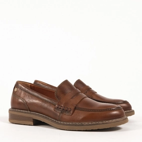 Effortless Style ALDAYA PENNY LOAFER - CUERO - LEATHER