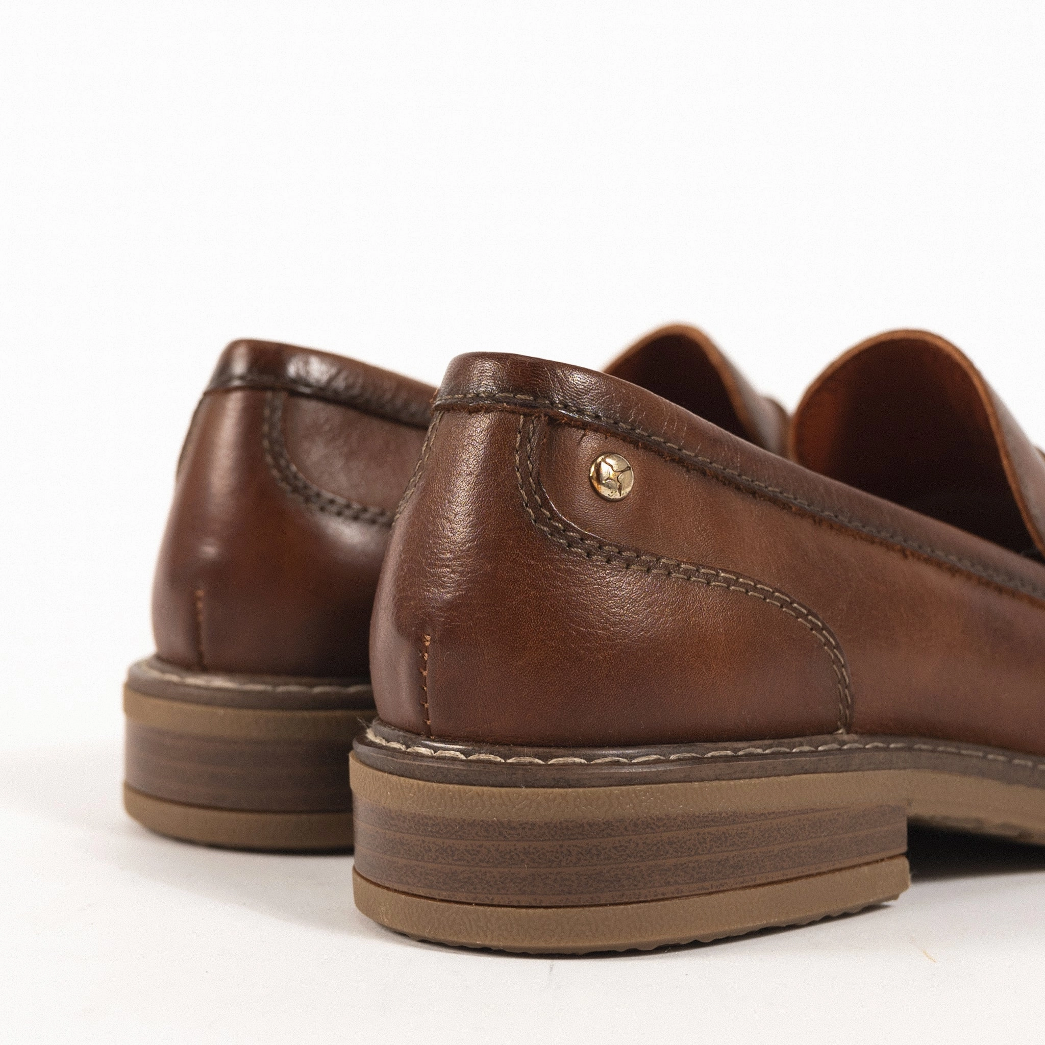 ALDAYA PENNY LOAFER - CUERO - LEATHER Stretchable Collar