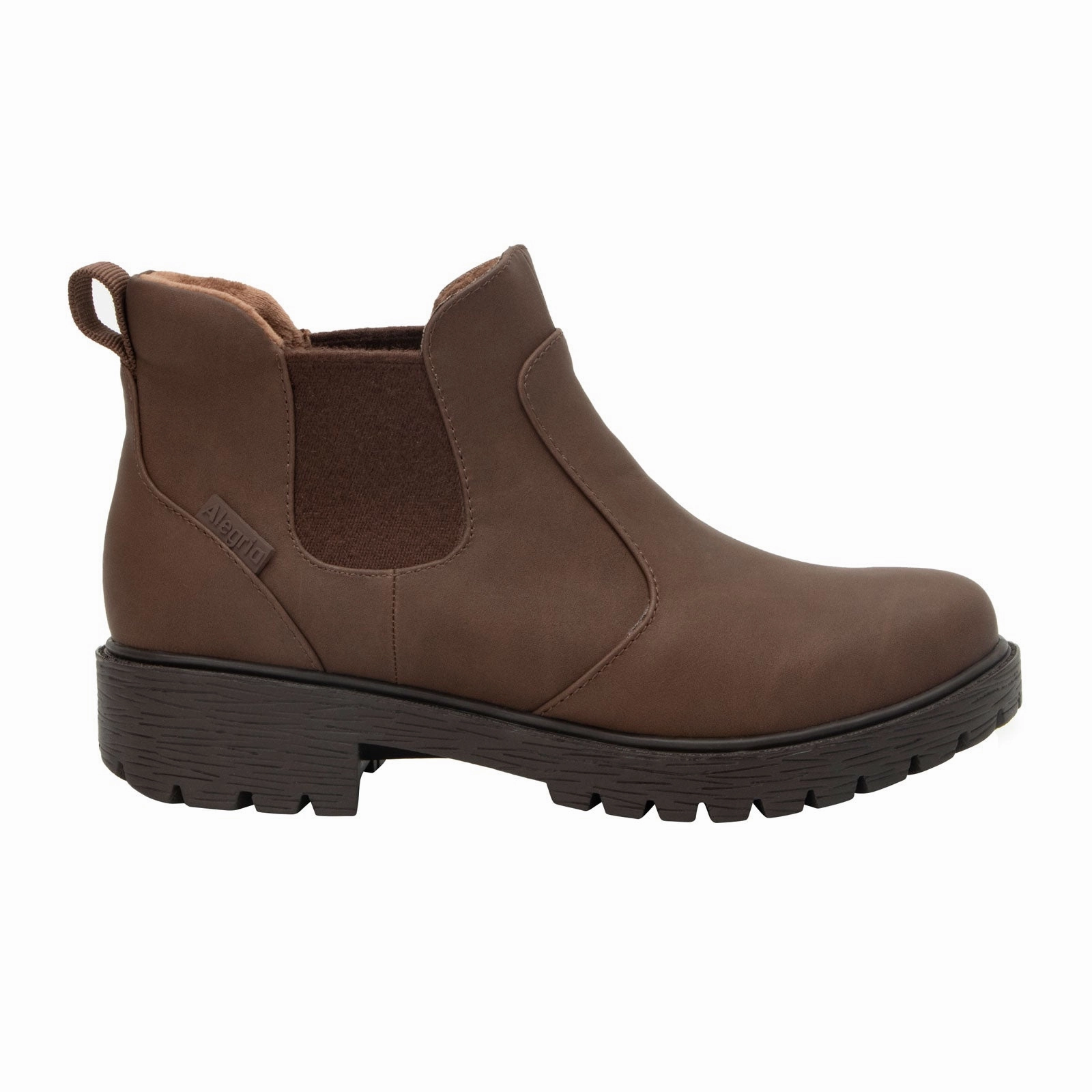 Mud Resistant Functional Minimalist Alegria Rowen Chelsea Boot (Women) - Relaxed Cocoa