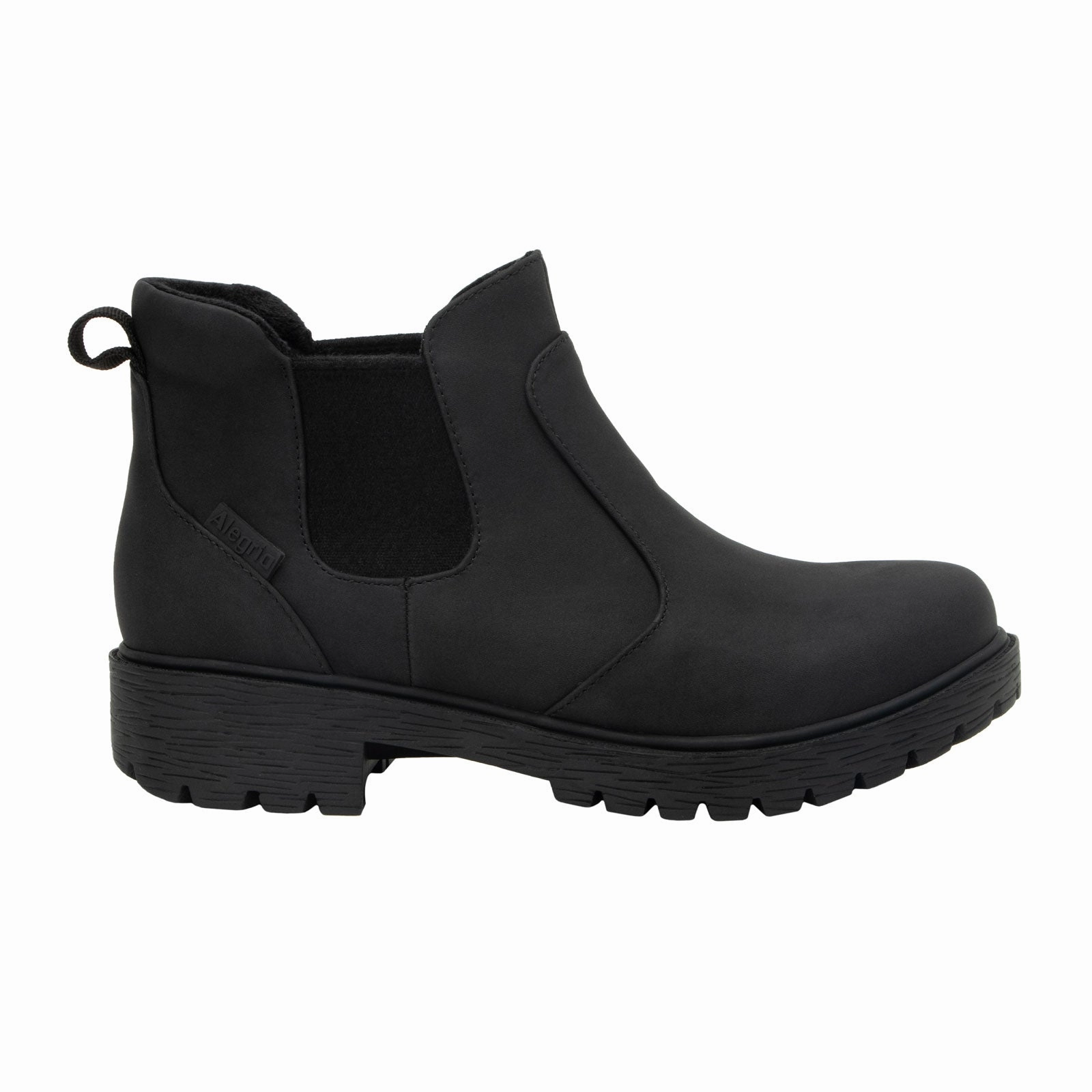 Grippy Outsole Rural Traveler Minimal Profile Alegria Rowen Chelsea Boot (Women) - Relaxed Tar