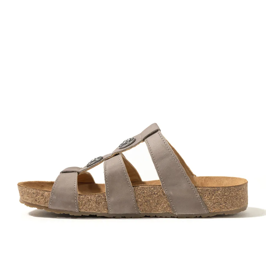 casual dancers ALICE - TAUPE - LEATHER