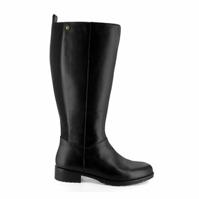 Strive Bloomsbury Tall Boot (Women) - Black Clean Cut Protective Finish Weekend Wanderer