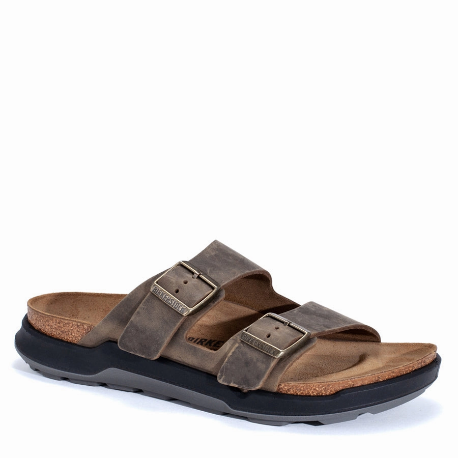 Vibrant Design hiking - style ARIZONA RUGGED - FADED KHAKI - OIL LEATHER