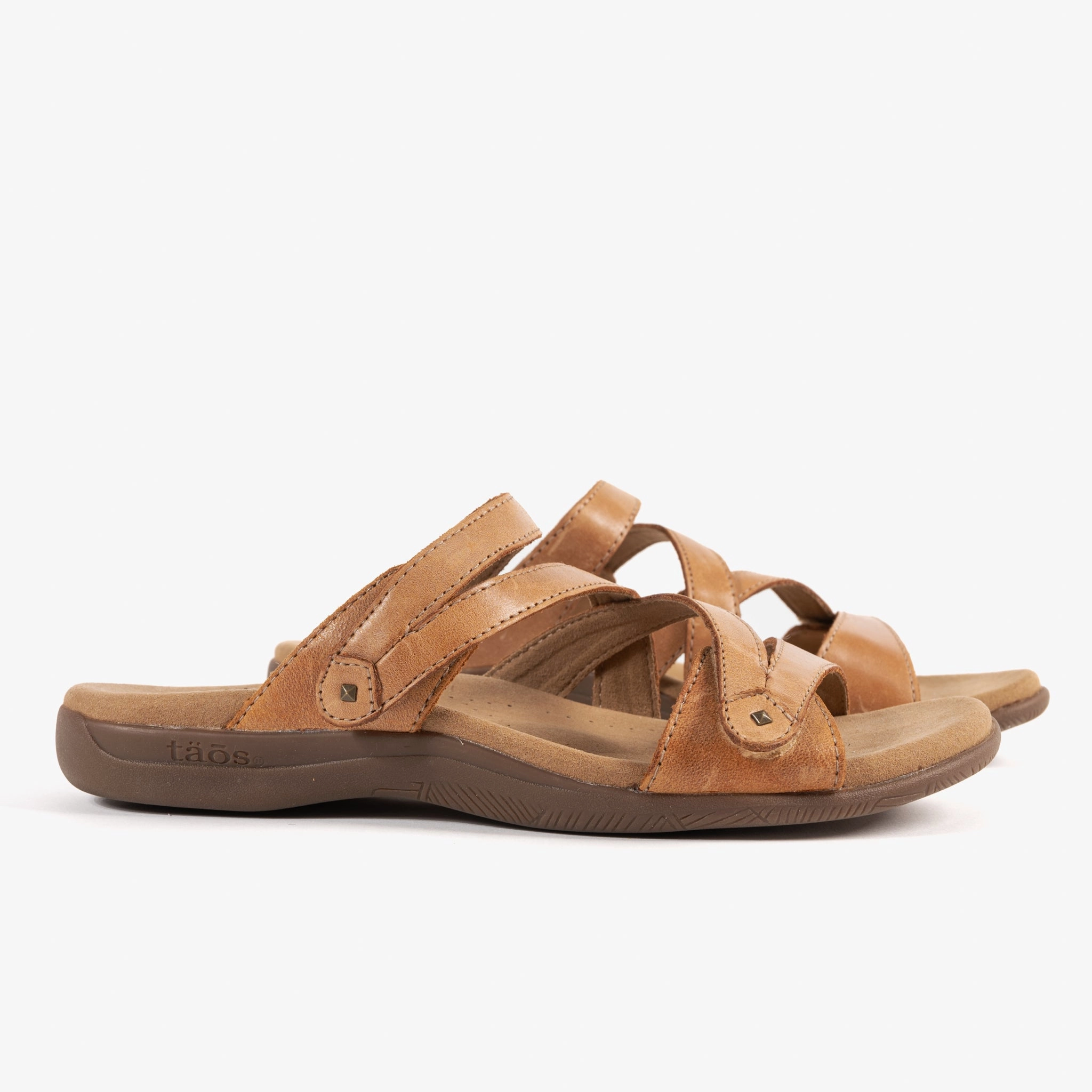 DOUBLE U - CARAMEL - LEATHER Eco Friendly Fabric yoga enthusiasts - specific benefits