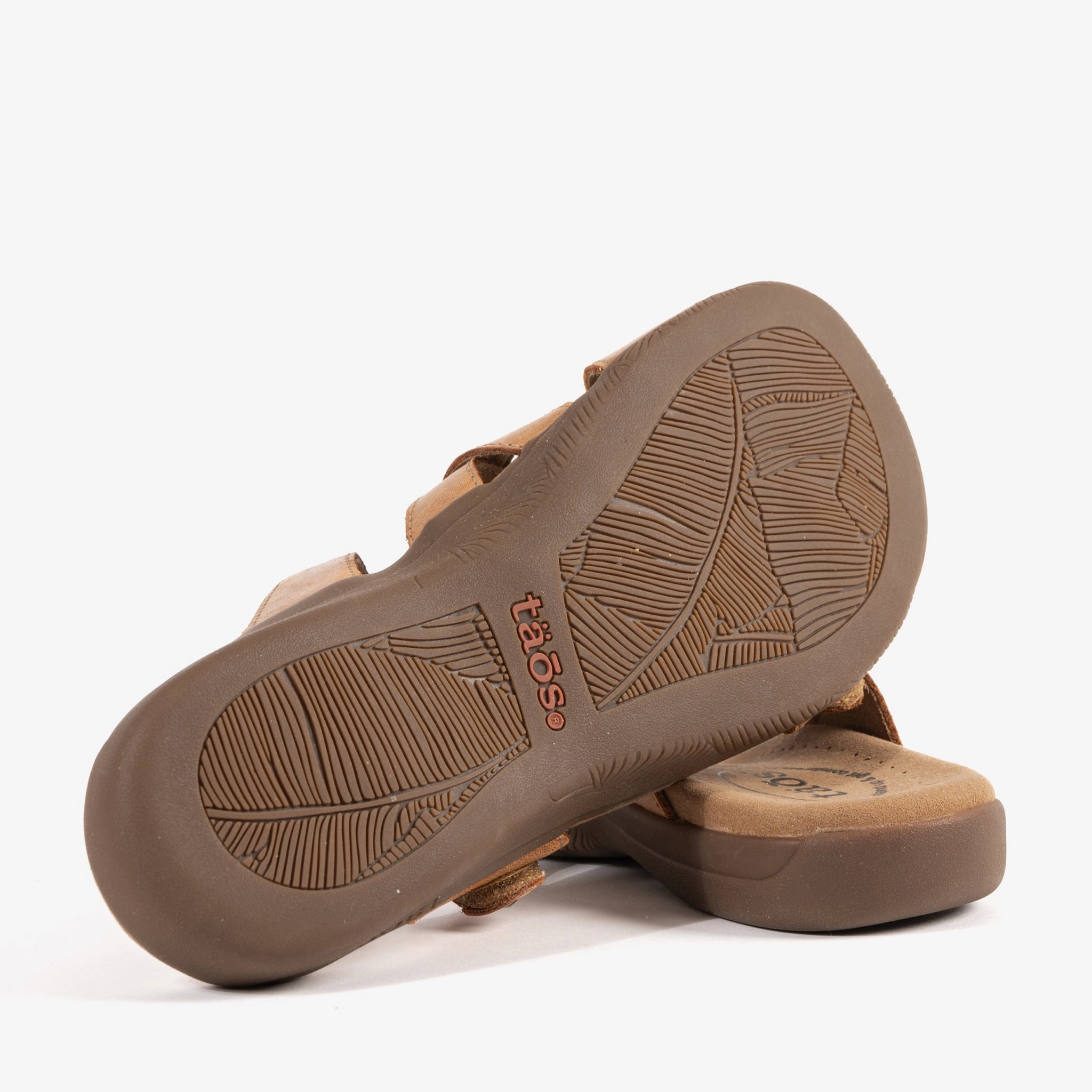 DOUBLE U - CARAMEL - LEATHER gym - goer Flexible Support