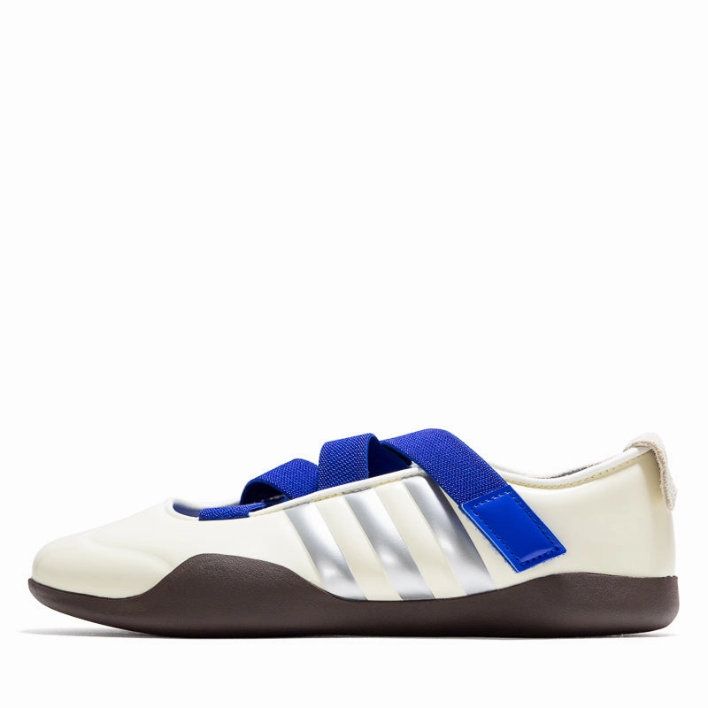 Adidas Taekwondo By Caroline Hu - Off White/Silver Metallic Shock Absorbing Weather Resistant User
