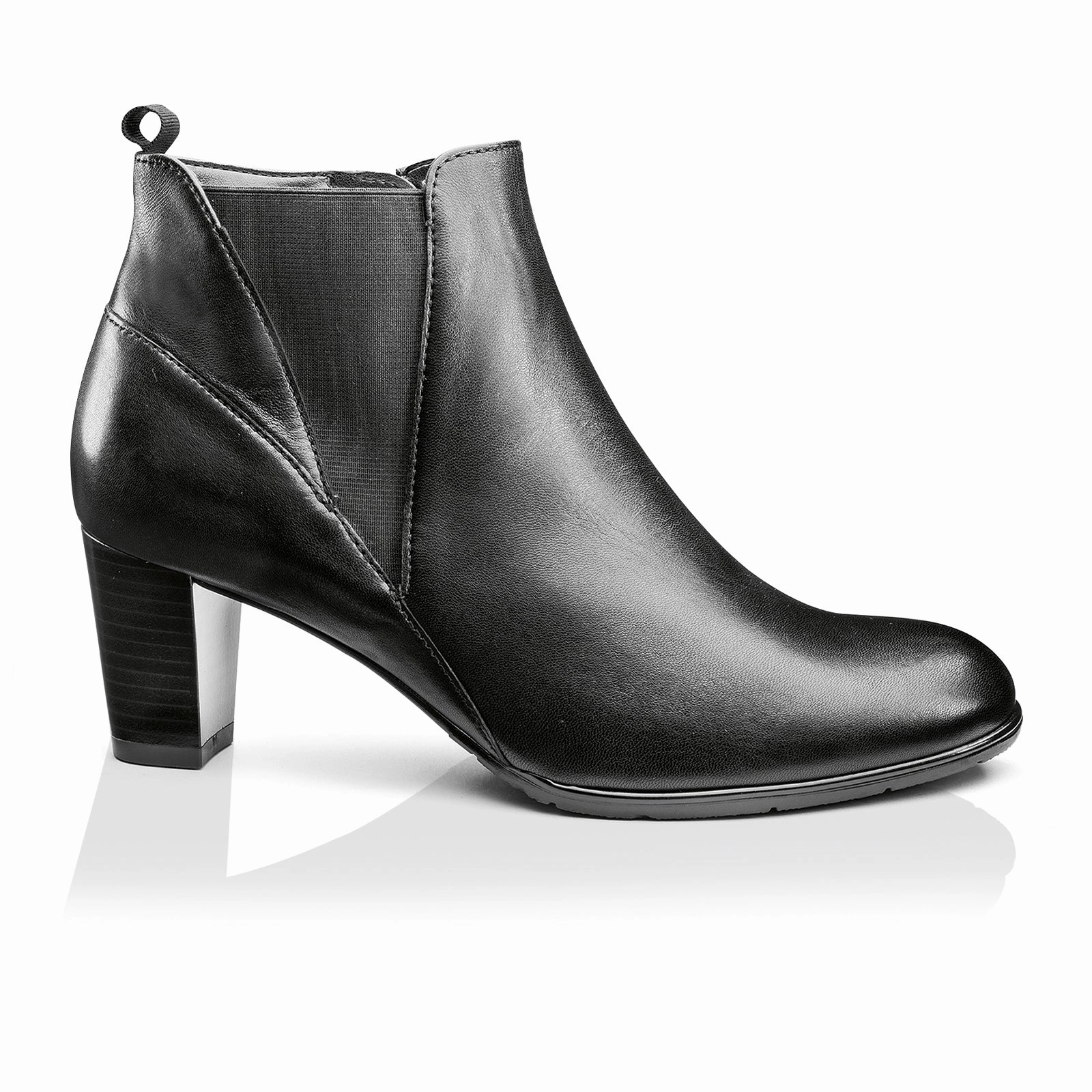 Ara Taj Ankle Boot (Women) - Black Breathable fabric