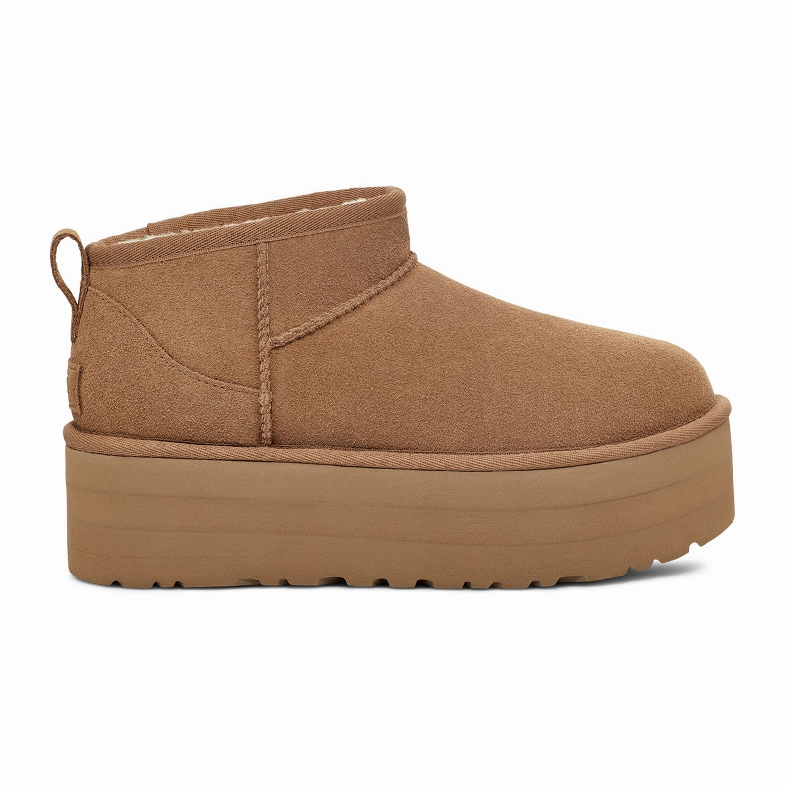 Stable Support Backcountry Camper UGG? Classic Ultra Mini Platform (Women) - Chestnut