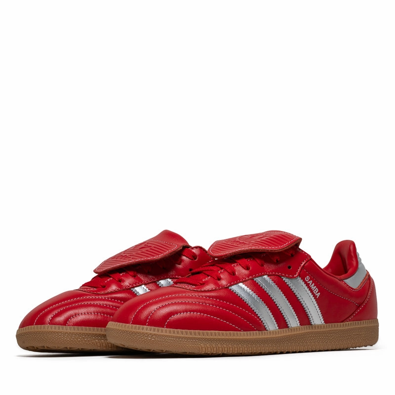 Women's Adidas Samba LT - Better Scarlett/Silver Metallic Slip Resistant Anti Odor Winter Walker