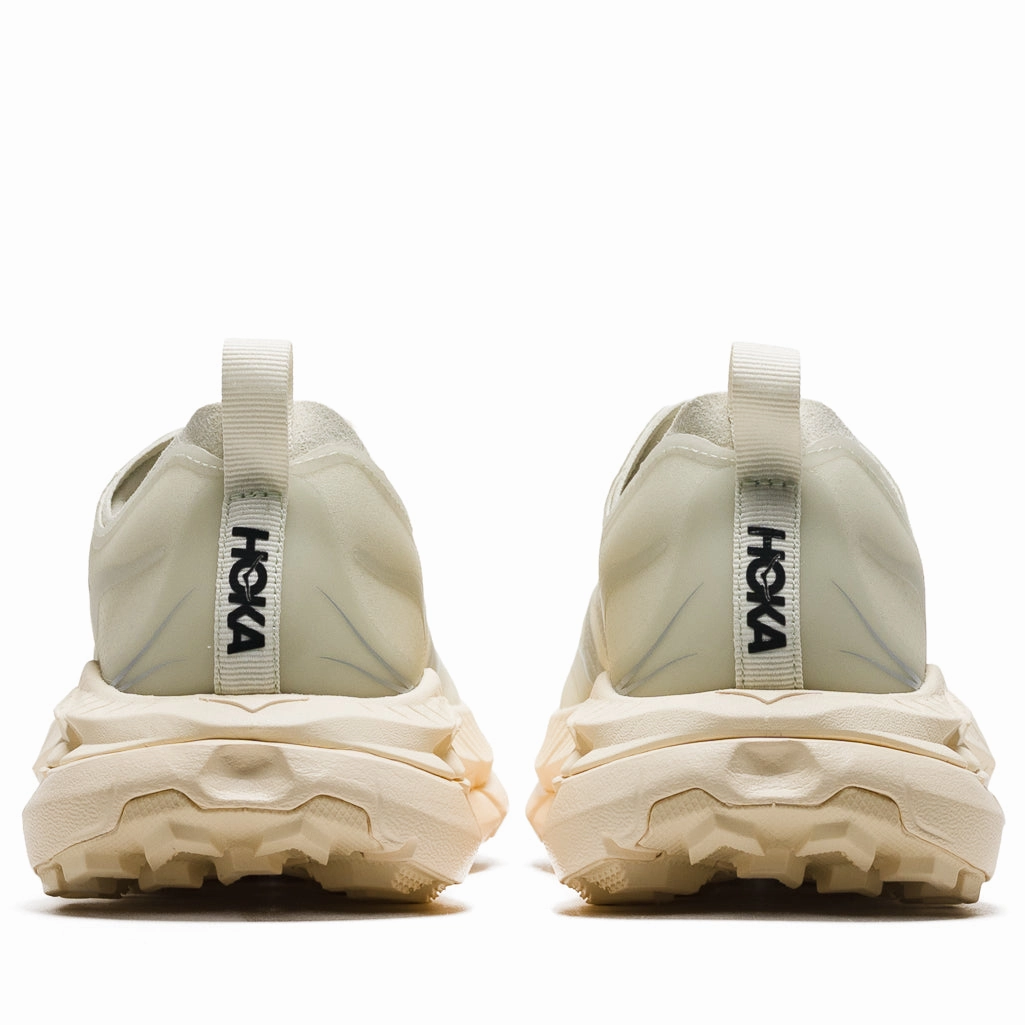 Hoka Mafate Speed 4 Lite - Truffle Salt/Vintage Yellow Deep Grooves Weekend Fit