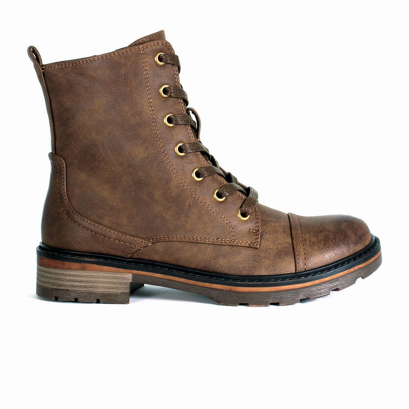 Mud Resistant Weekend Wanderer Wanderlust Leona 3 Mid Boot (Women) - Dark Tan