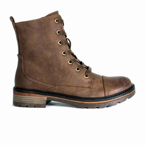 Mud Resistant Weekend Wanderer Wanderlust Leona 3 Mid Boot (Women) - Dark Tan