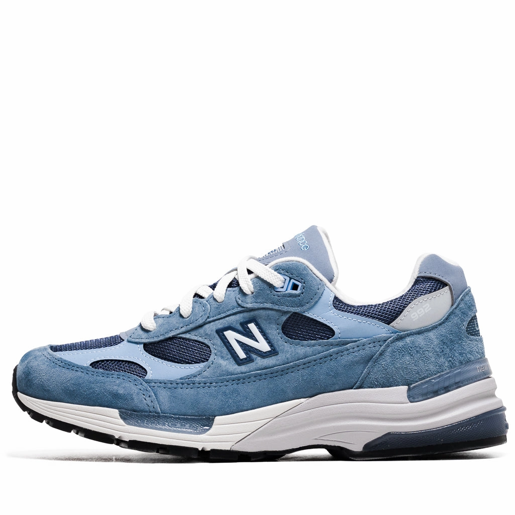 Odor Control Layer Seamless Comfort Outdoor Explorer New Balance Made in USA 992 - Dusk Shower/Dream Slate