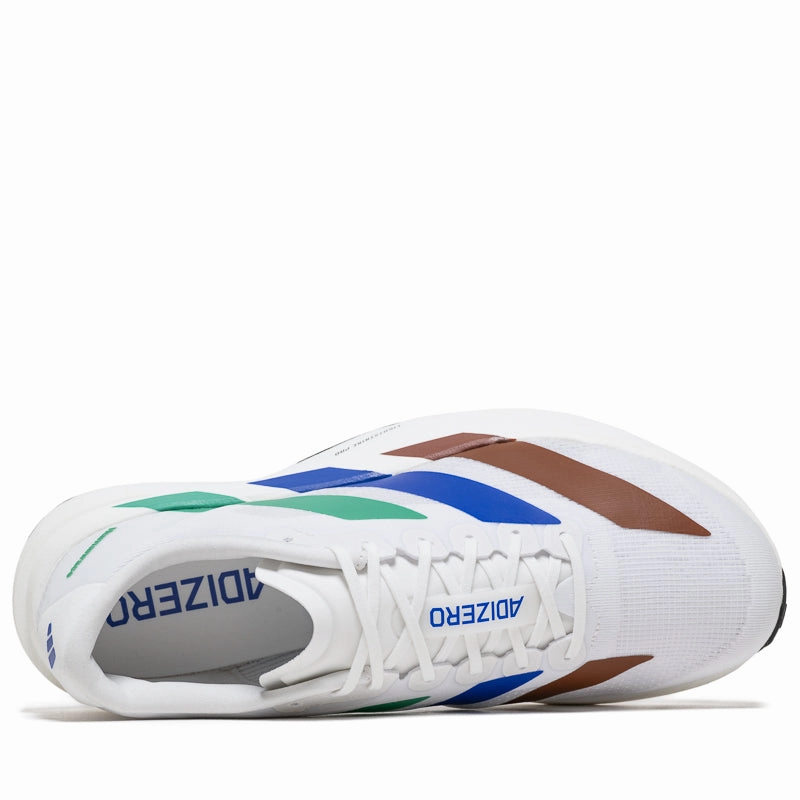 Humanrace x Adidas Adizero Evo SL - White/Semi Court Green Narrow Fit Durable Shell Active Nomad