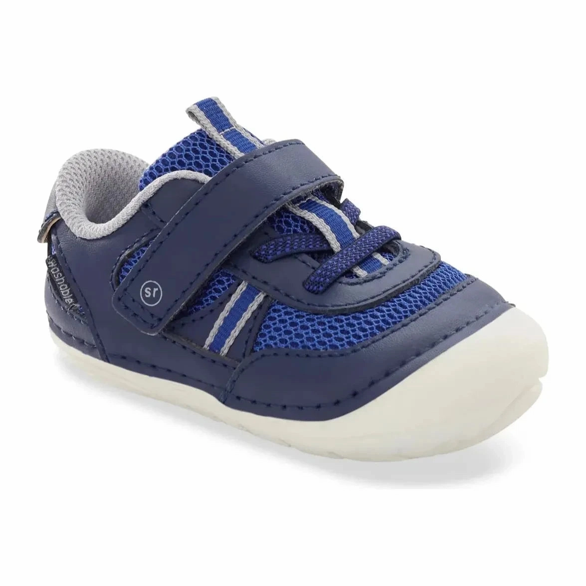 STRIDE RITE SOFT MOTION APOLLO SNEAKER KIDS' MEDIUM AND WIDE - FINAL SALE! Anti Odor Treatment Convenient