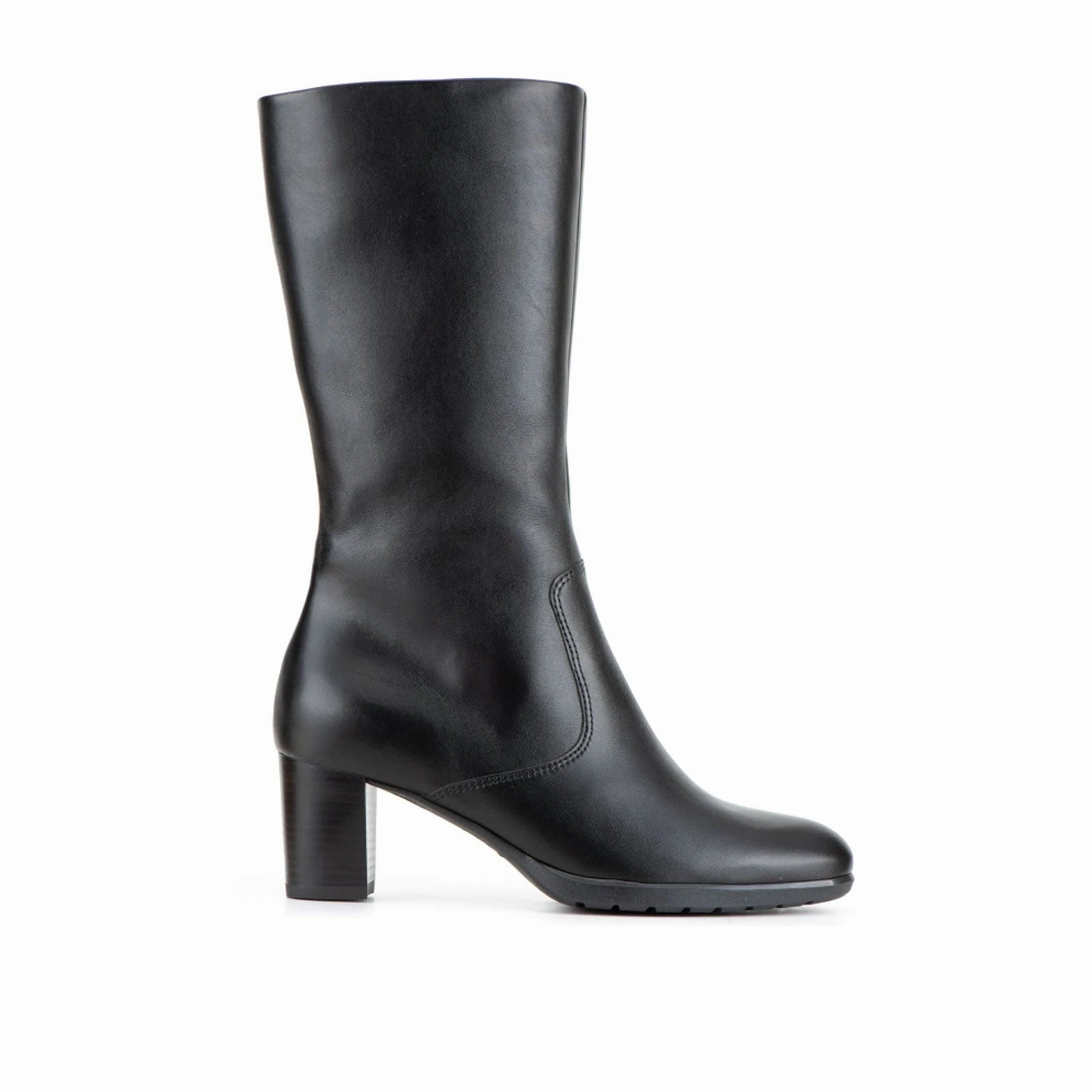 Ara Olympia Mid Boot (Women) - Black Calf Leather Abrasion Resistant Surface Stage Show