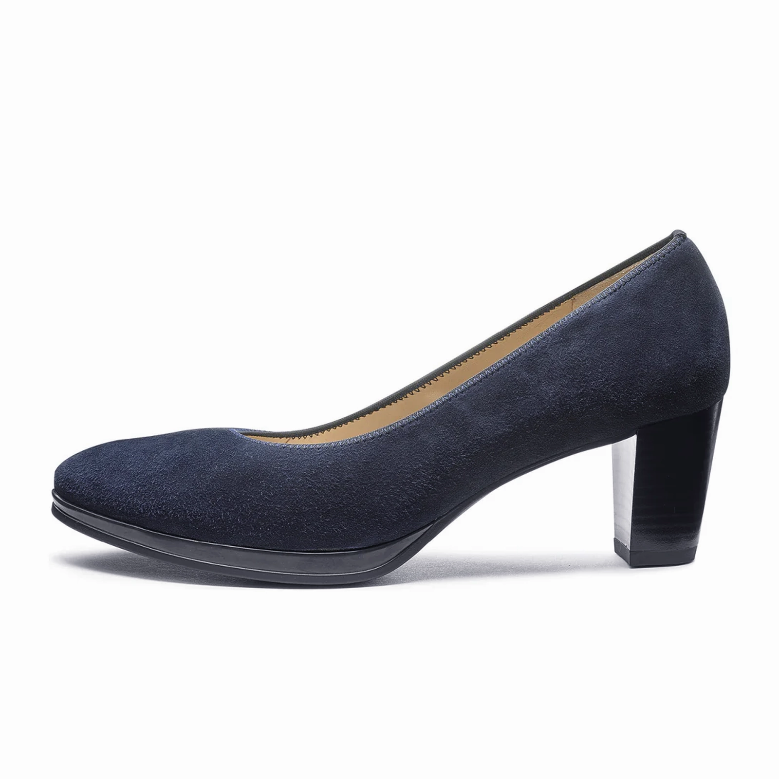Easy on Ara Ophelia Pump (Women) - Navy Kid Suede