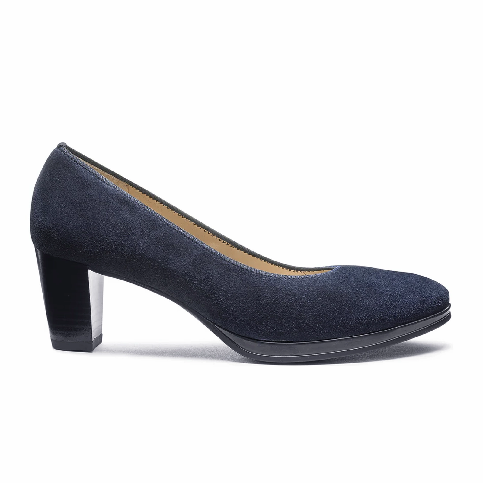 Breath Ease Holiday Mood Ara Ophelia Pump (Women) - Navy Kid Suede