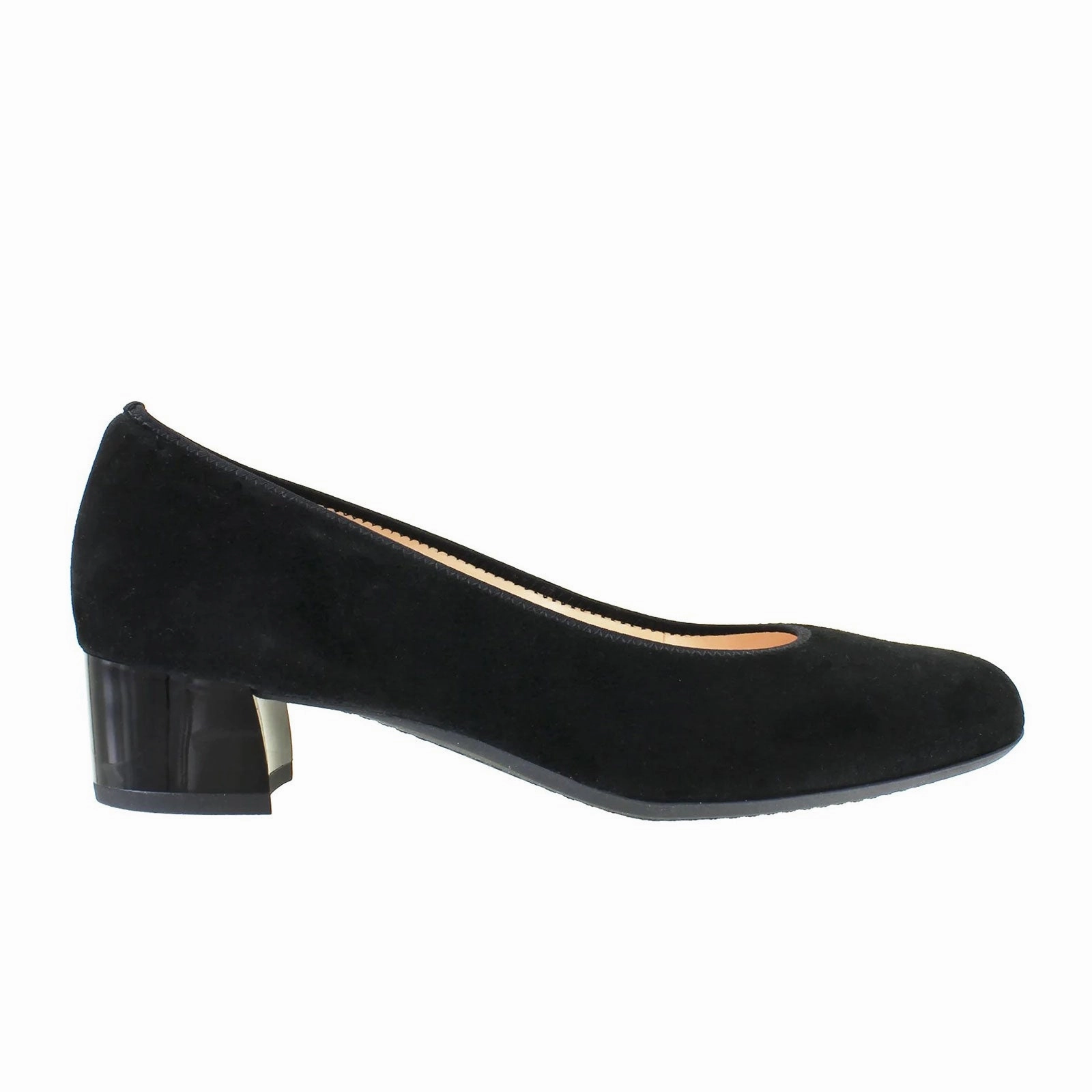 Ara Vivian Pump (Women) - Black Suede Winter Warm Travel