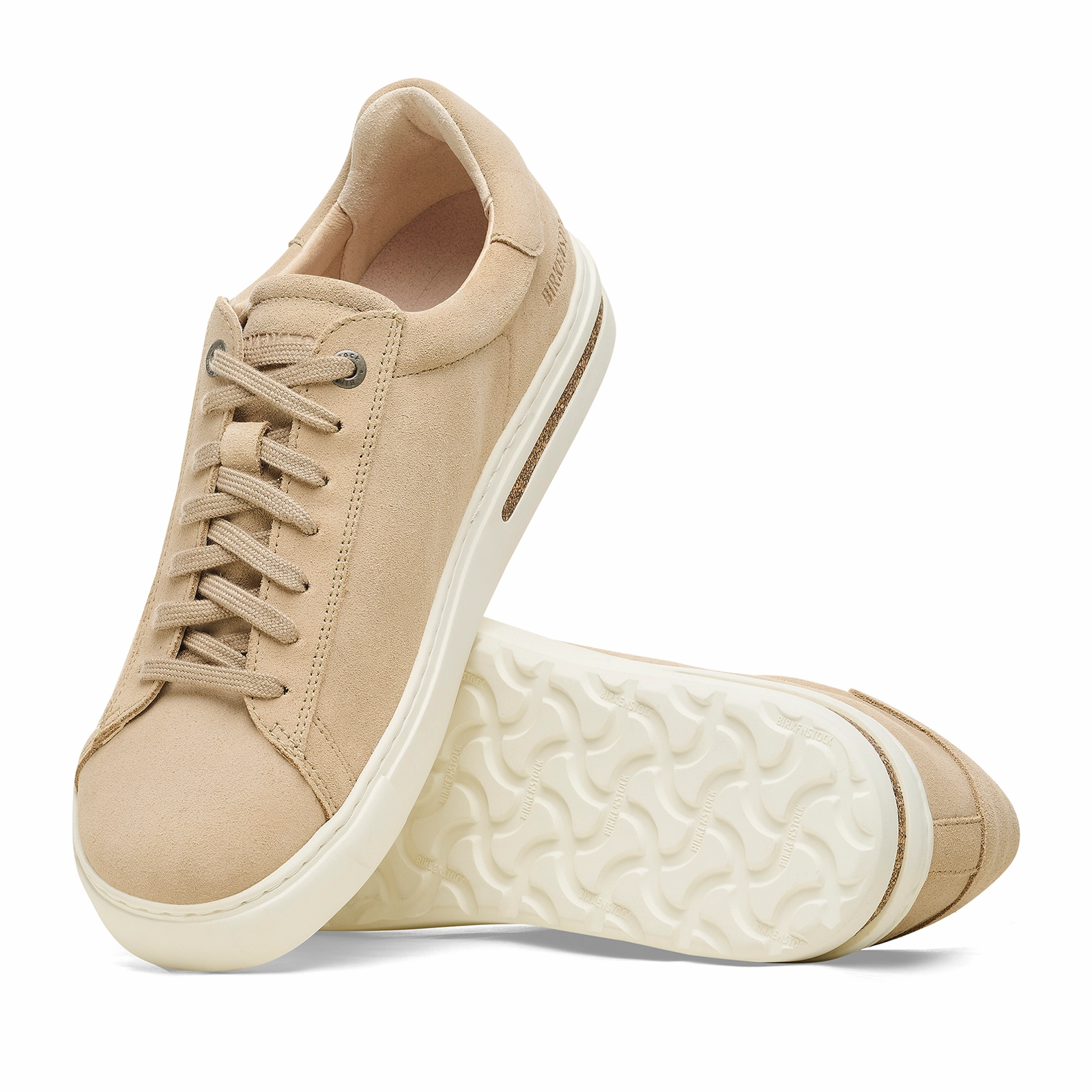 Birkenstock Bend Narrow Sneaker (Women) - Sandcastle Suede Foam Comfort