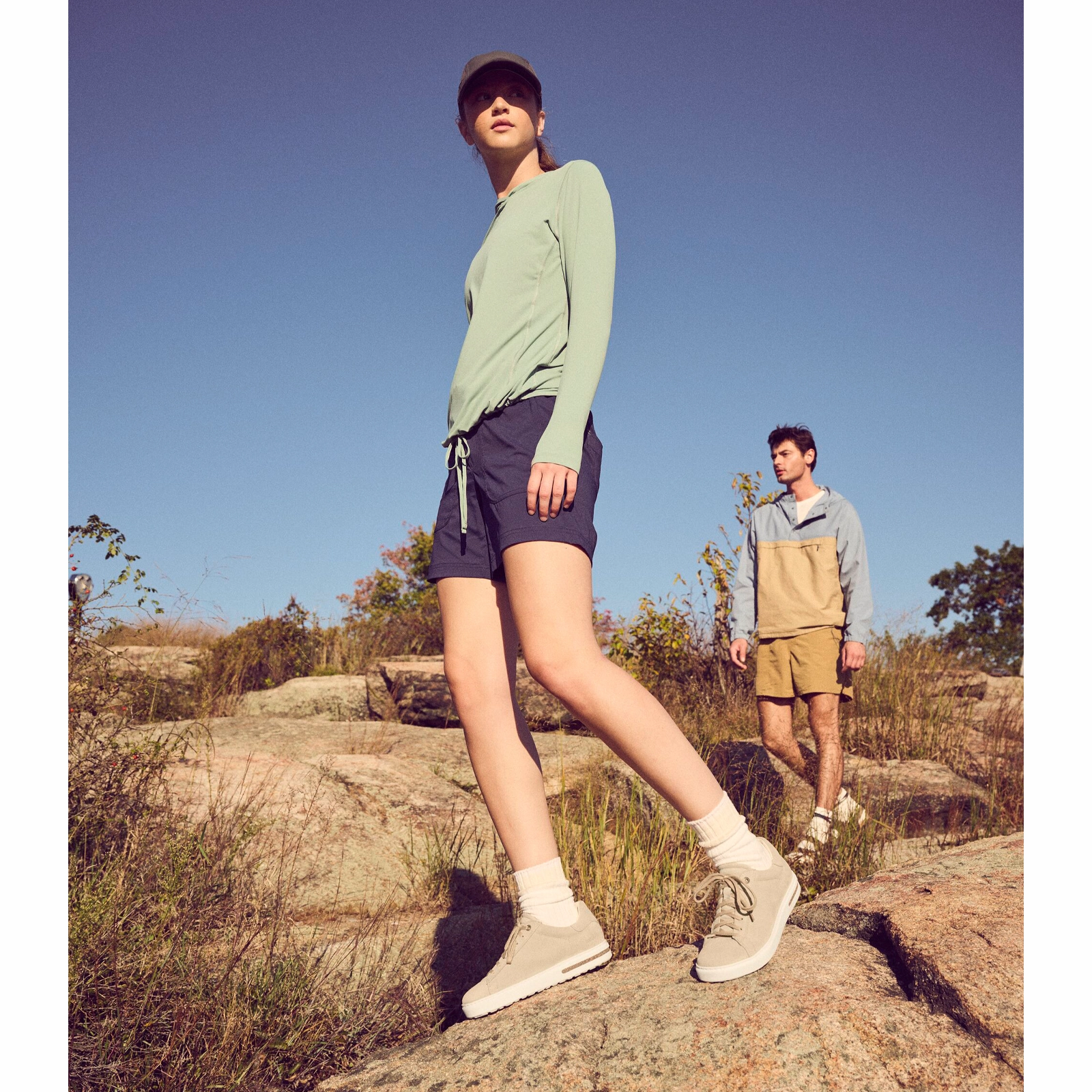 Birkenstock Bend Narrow Sneaker (Women) - Sandcastle Suede Trendy Shoes