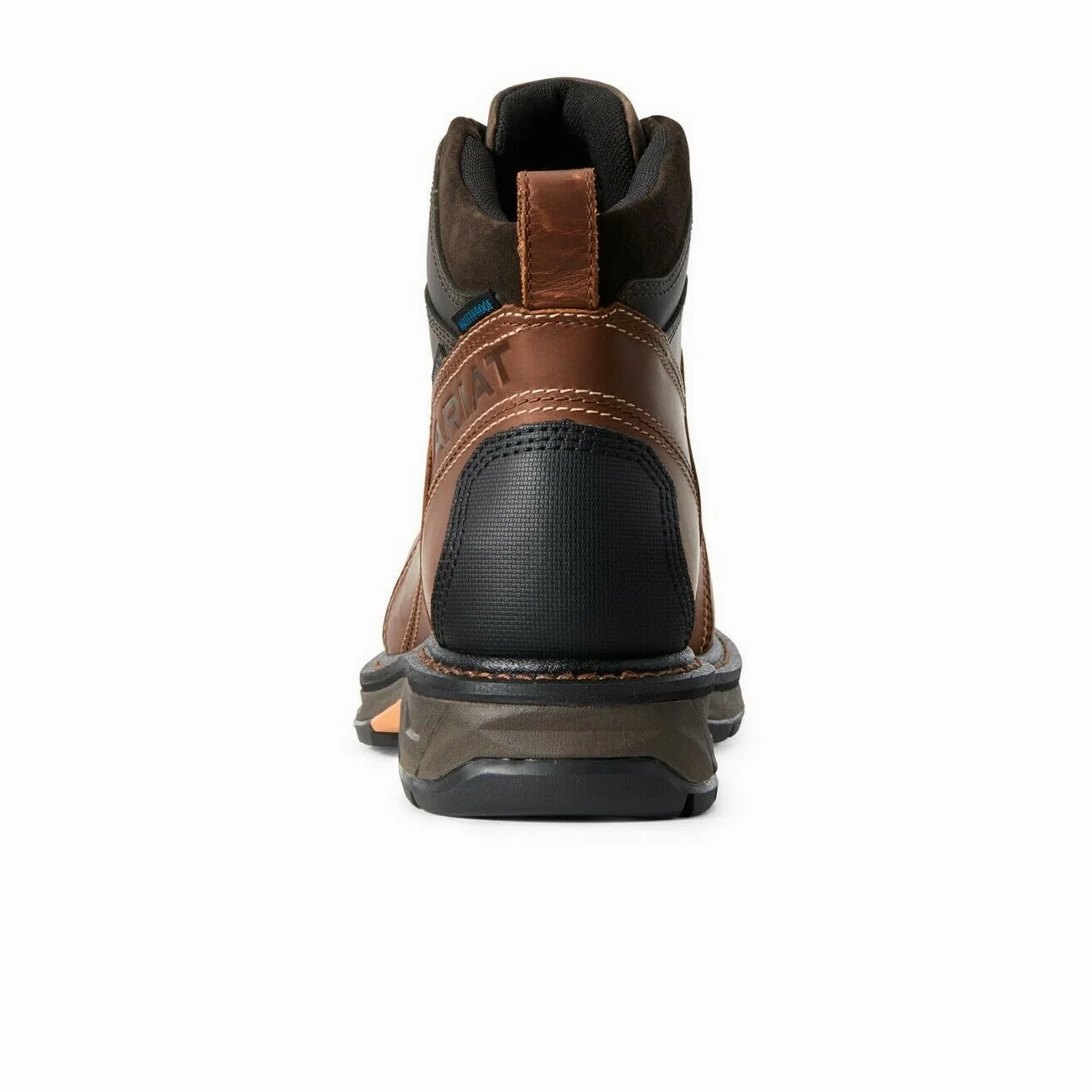 Ariat Workhog Trek 6" Composite Toe Work Boot (Men) - Oiled Brown Premium Support Stable Support Rough Terrain