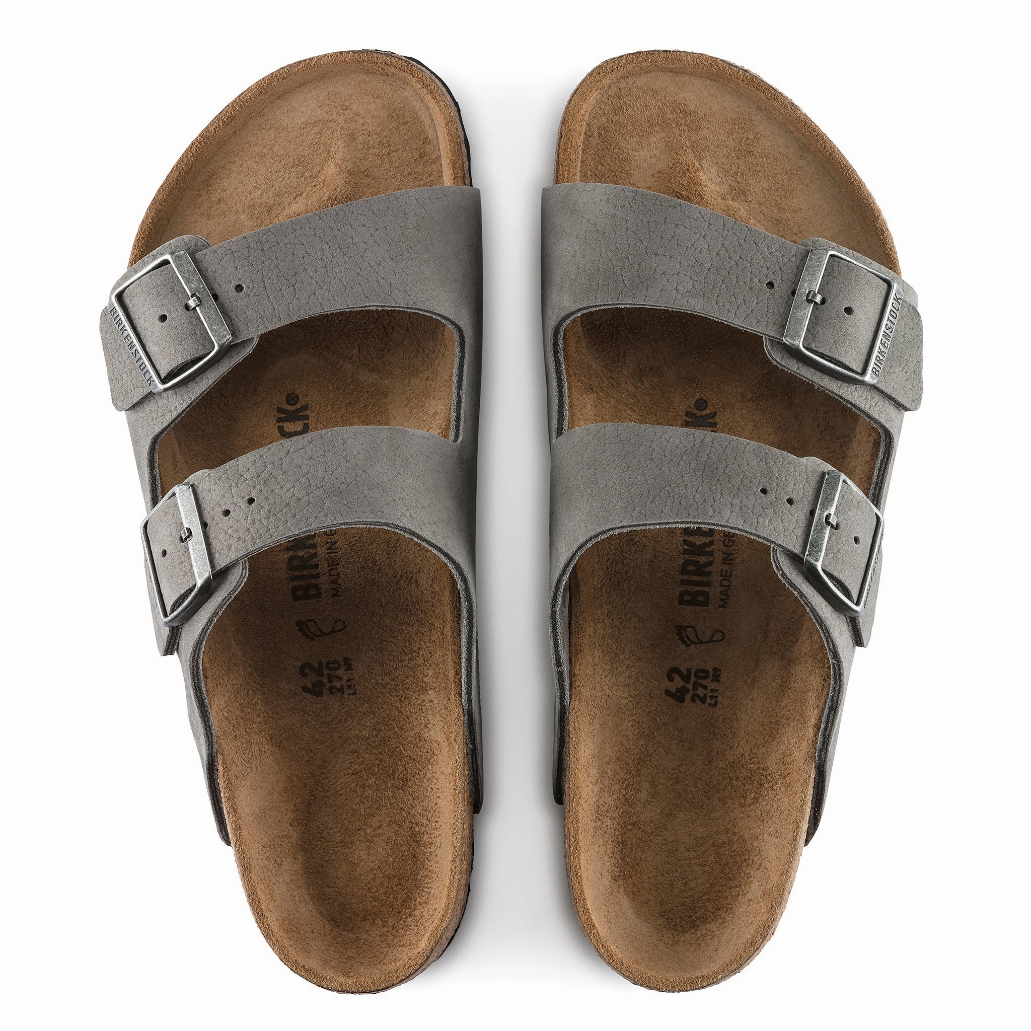 ARIZONA - WHALE GRAY - NUBUCK variety polka-dot