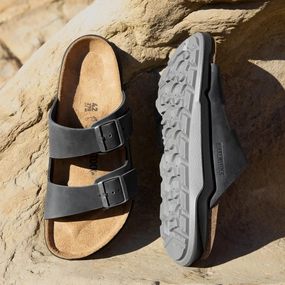 texture - type ARIZONA RUGGED - BLACK - OIL LEATHER