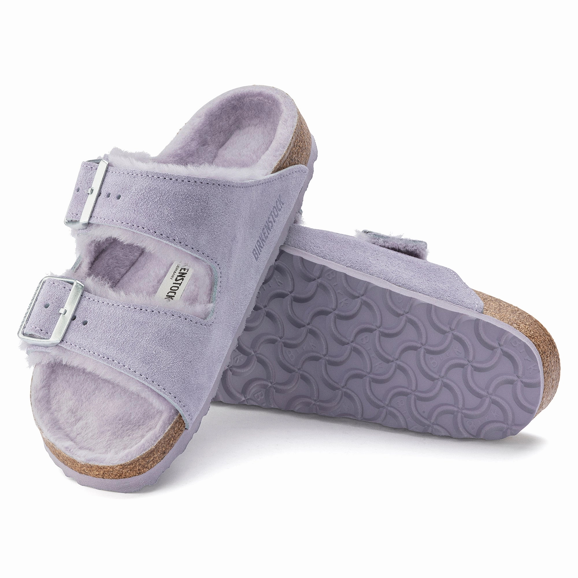 Motion control ARIZONA SHEARLING - PURPLE FOG - SUEDE