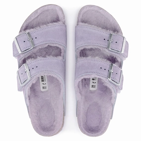 Durable outsole pattern Unique Look ARIZONA SHEARLING - PURPLE FOG - SUEDE