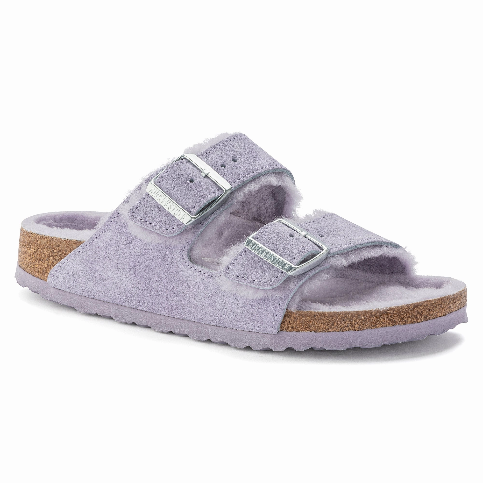 Flex grooves ARIZONA SHEARLING - PURPLE FOG - SUEDE
