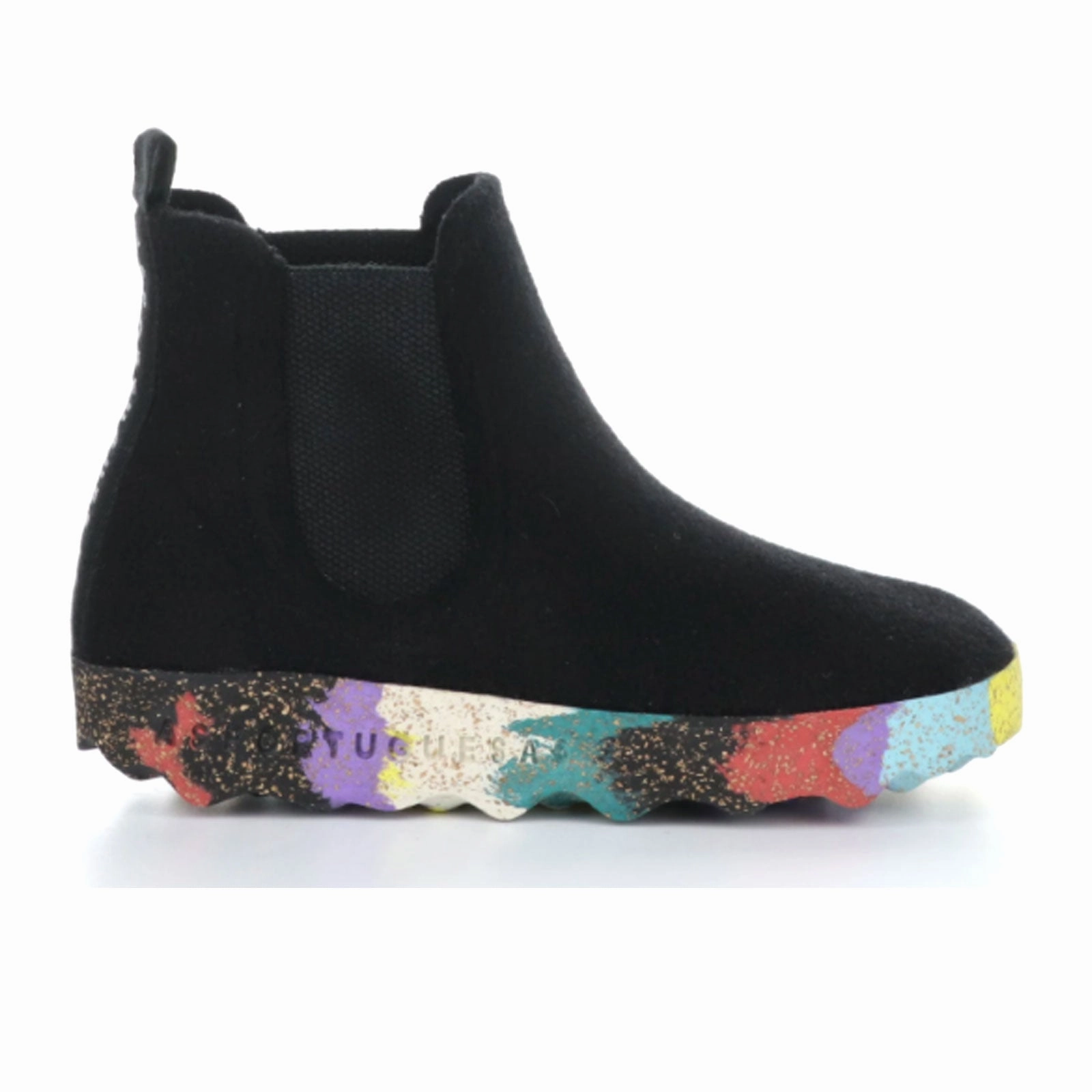 Elevated Comfort Asportuguesas Caia Ankle Boot (Women) - Black Tweed