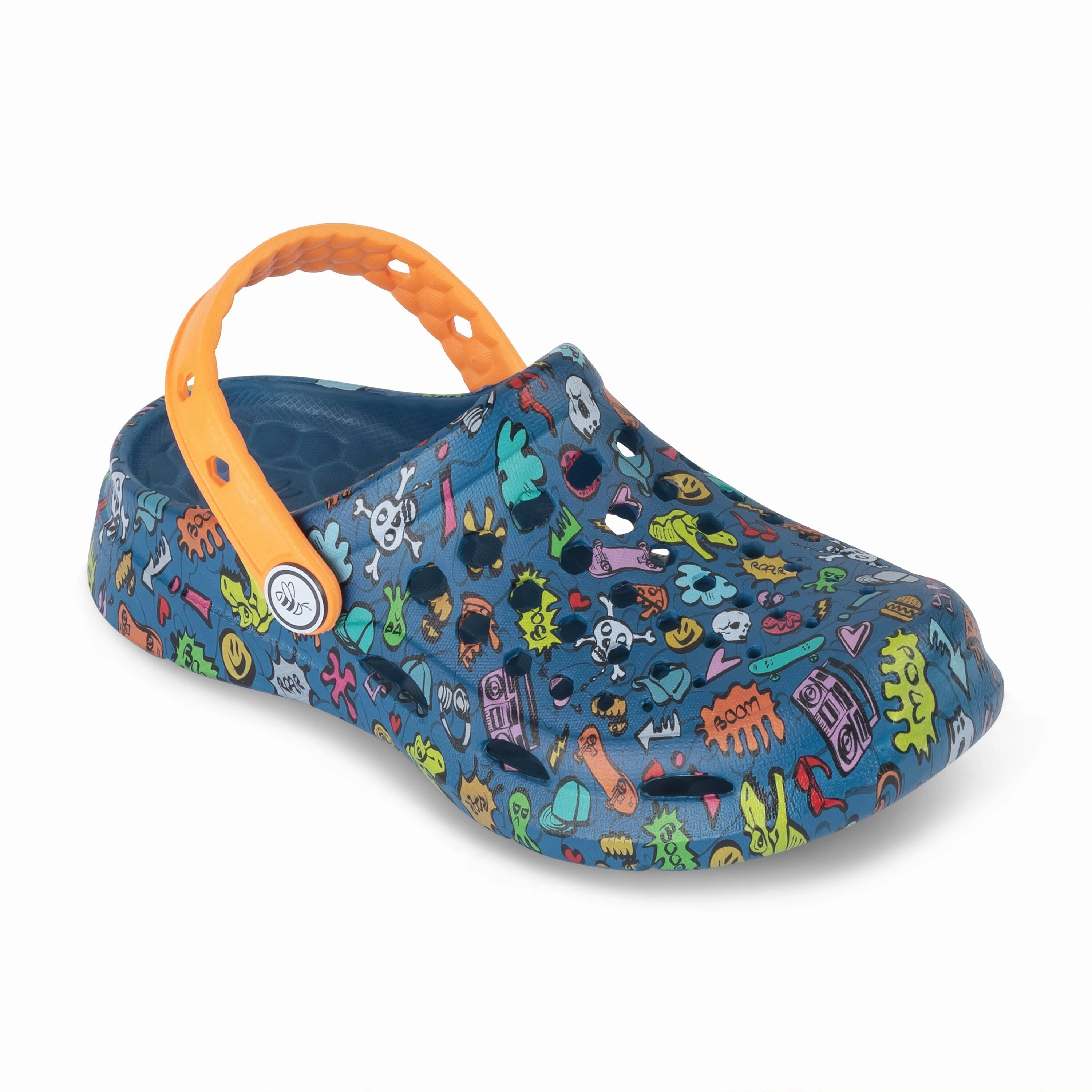 Stylish Sole Multi-Purpose JOYBEES ACTIVE CLOG GRAPHICS KIDS' - FINAL SALE!