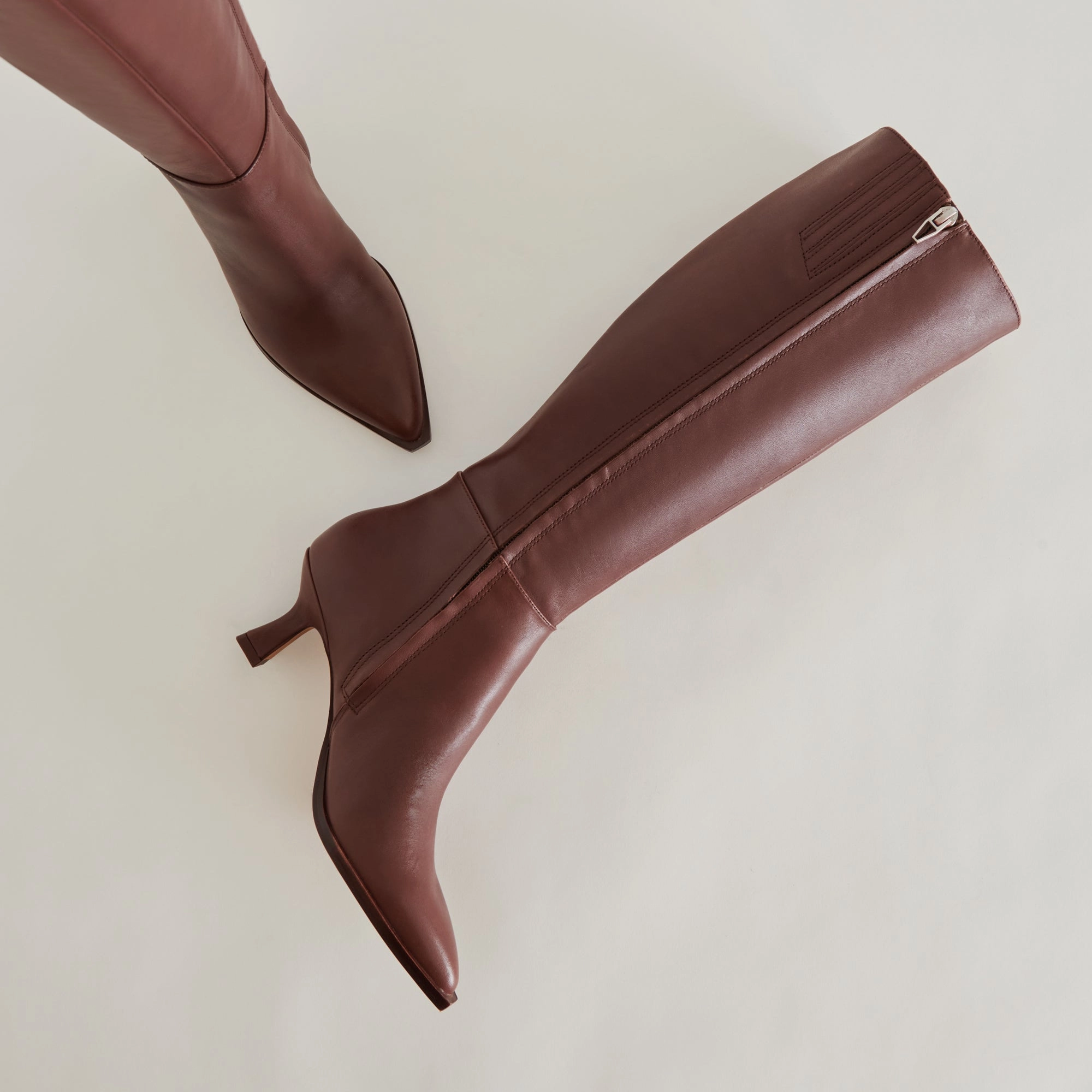 Superior Traction Classic Use AUGGIE EXTRA WIDE CALF BOOTS CHOCOLATE LEATHER