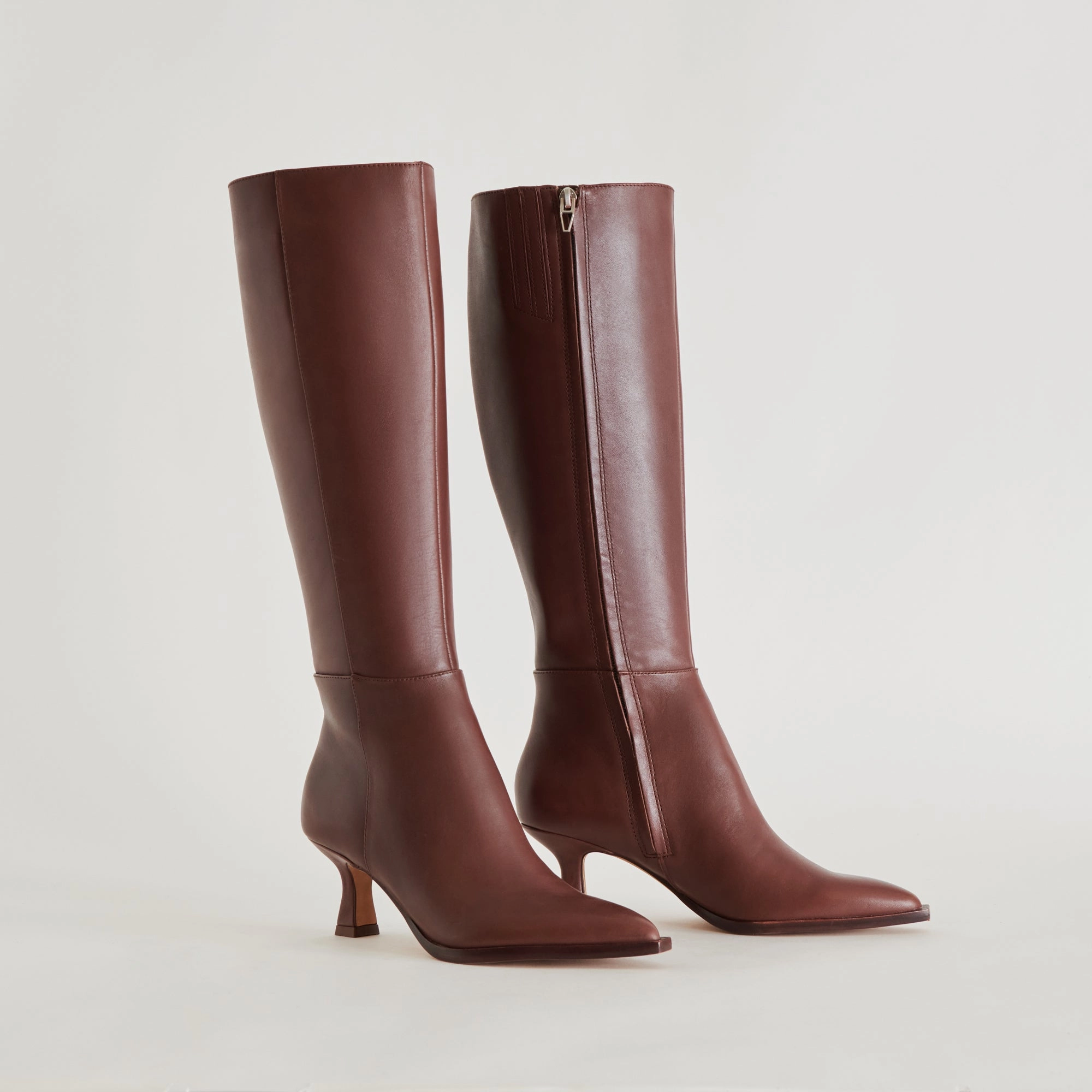 Thermal regulation AUGGIE EXTRA WIDE CALF BOOTS CHOCOLATE LEATHER